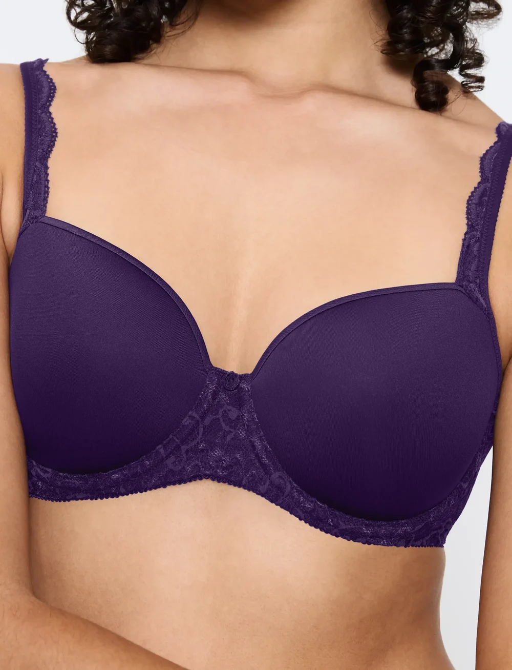 Triumph - Amourette WP - balconette bras - royal purple - 3