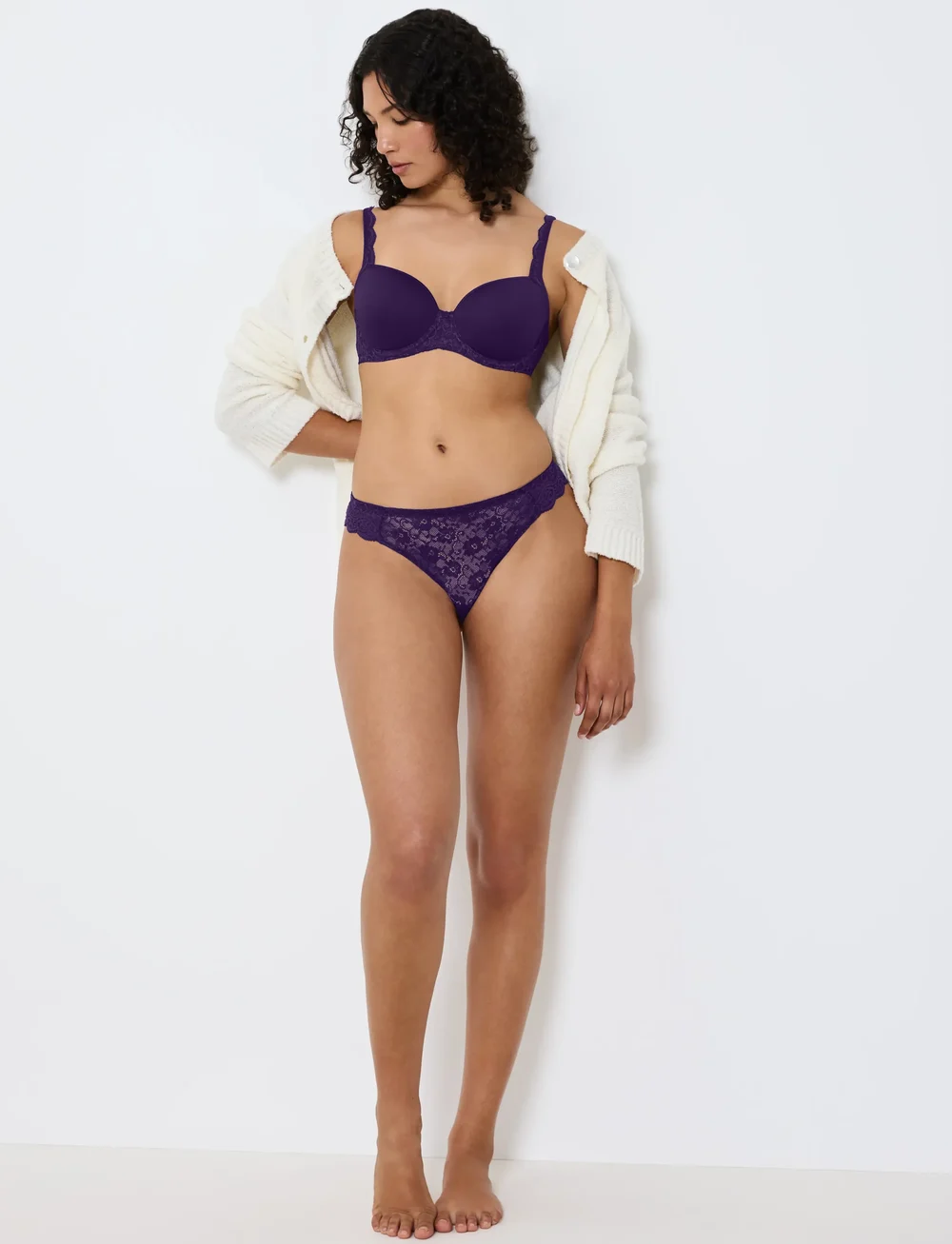 Triumph - Amourette WP - balconette bras - royal purple - 4