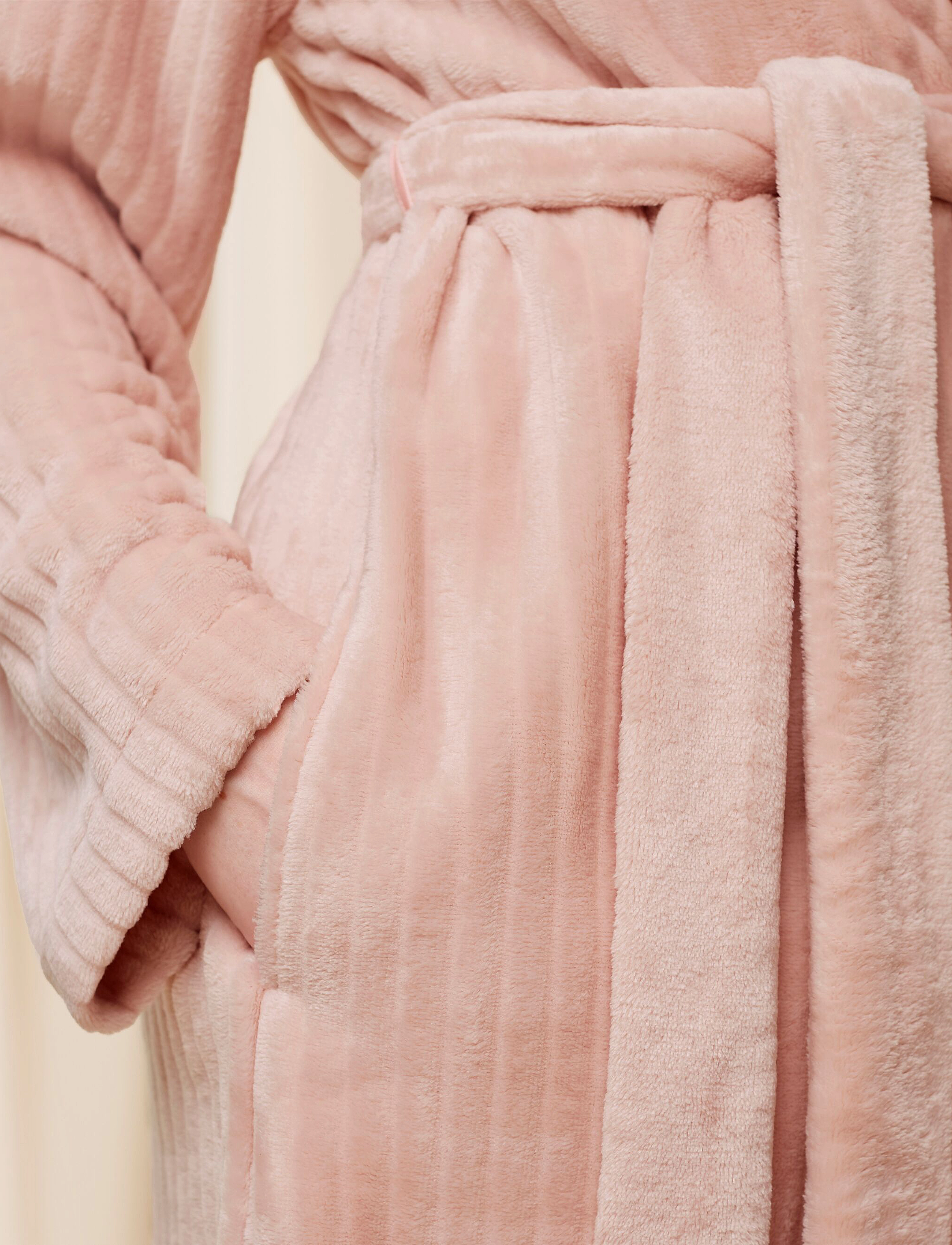 Triumph - Robes Fleece Robe 3/4 - light pink - 4
