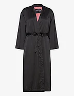 Robes Satin Robe 01 - BLACK