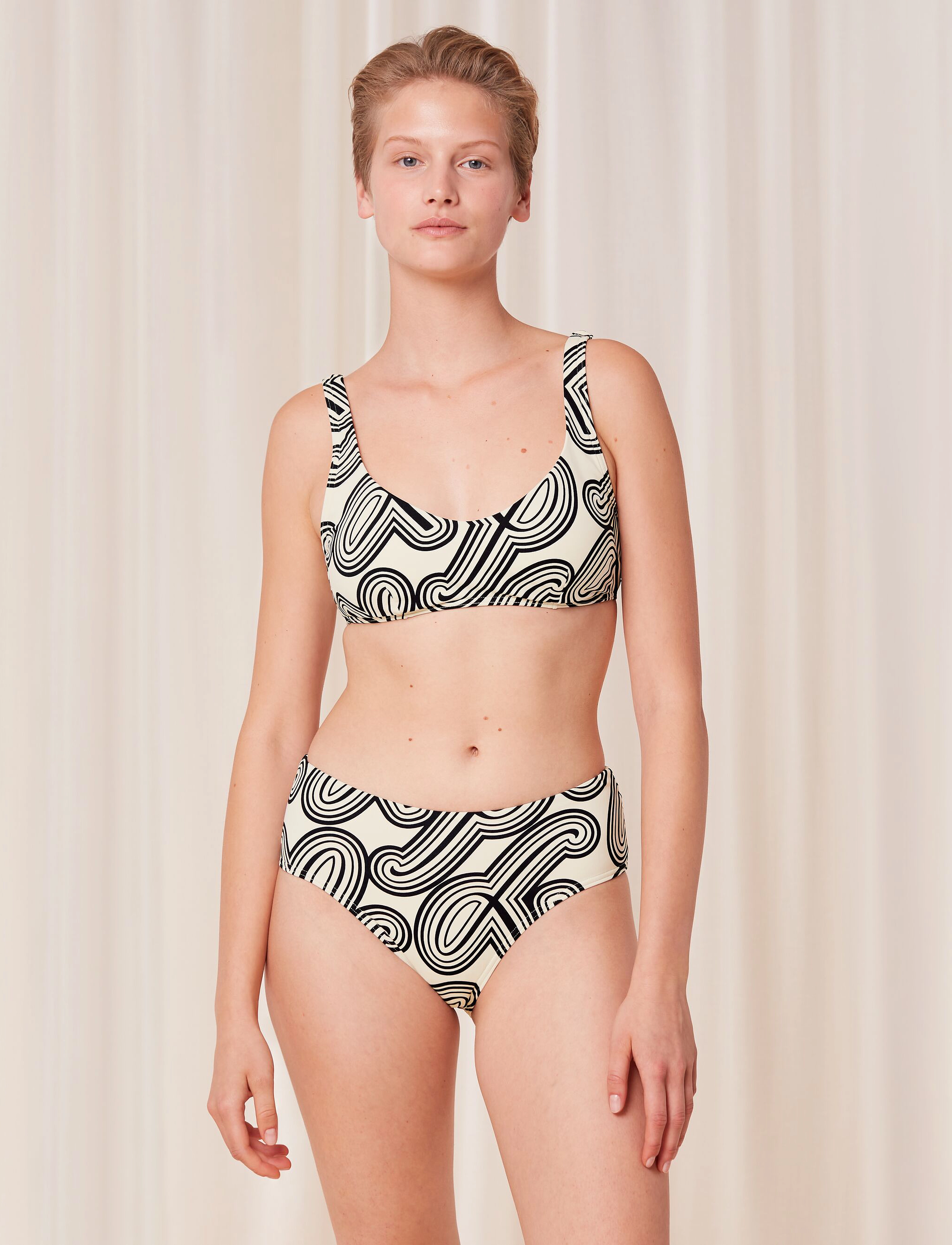 Triumph - Flex Smart Summer P 02 pt EX - bandeau bikini augšiņa - white - light combination - 4