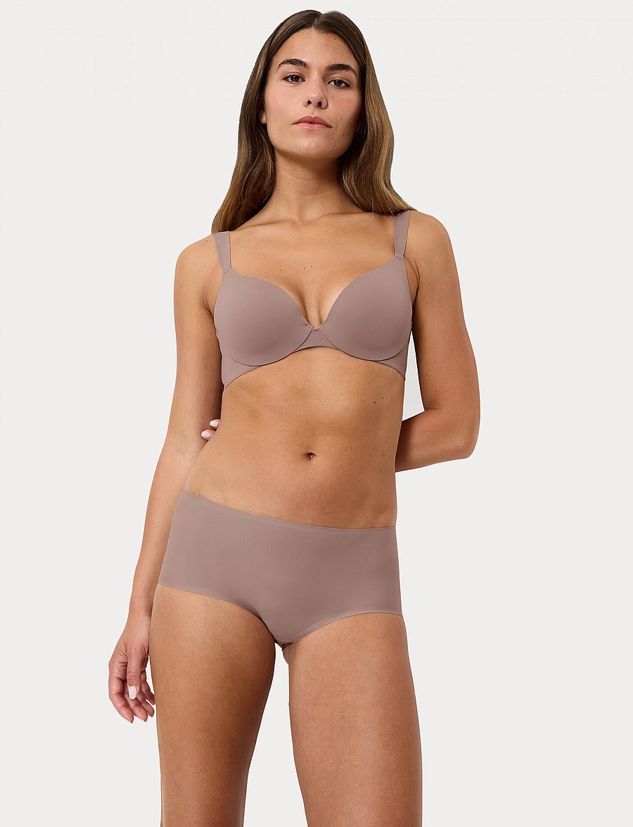 Triumph - Body Make-Up Illusion WP EX - t-paitaliivit - chocolate mousse - 3