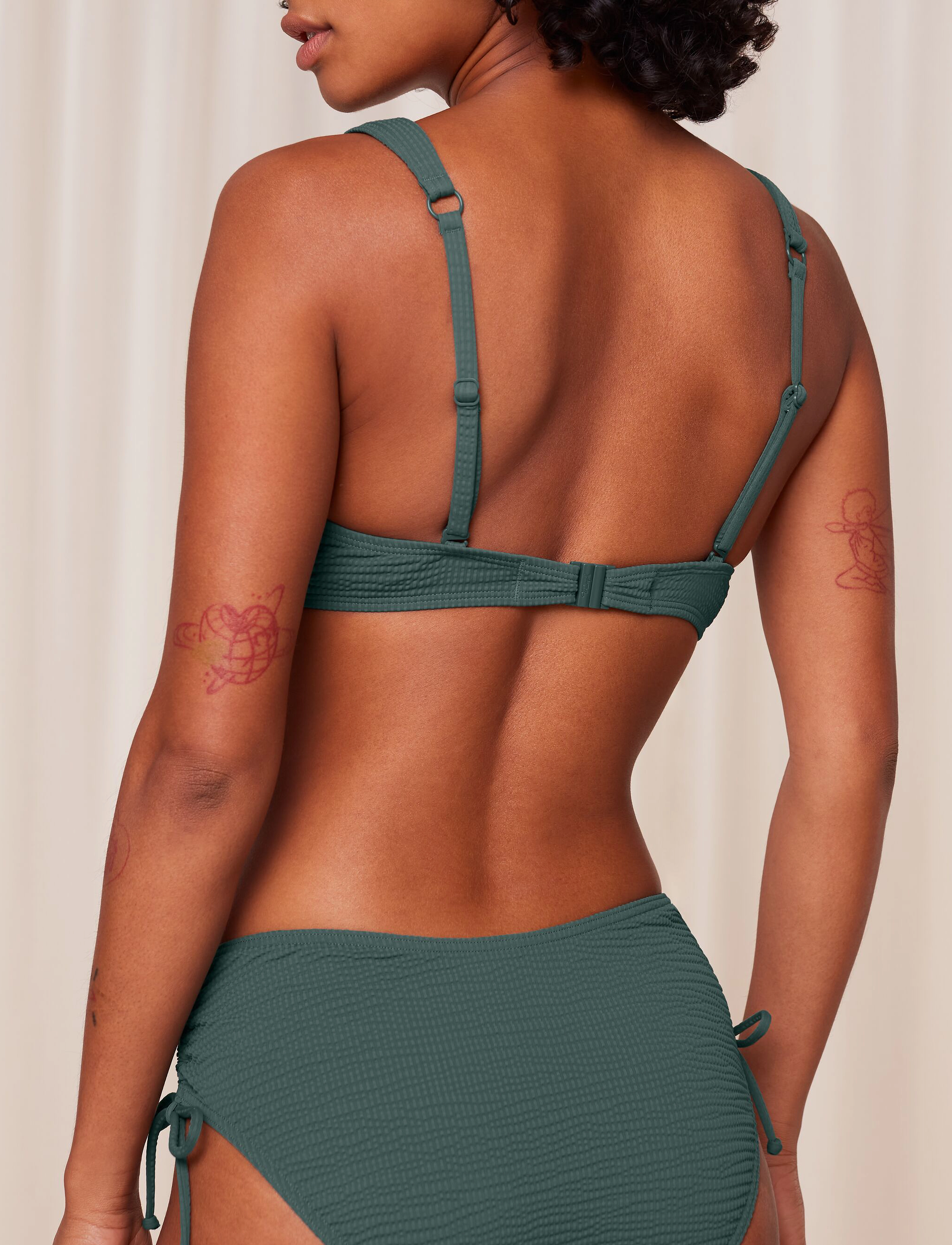 Triumph - Summer Expression P 02 sd - trikampio formos bikinio liemenėlės - smoky green - 2