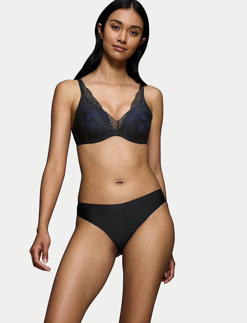 Triumph - Body Make-Up Illusion Lace WP - bh:ar med bygel - black - 3