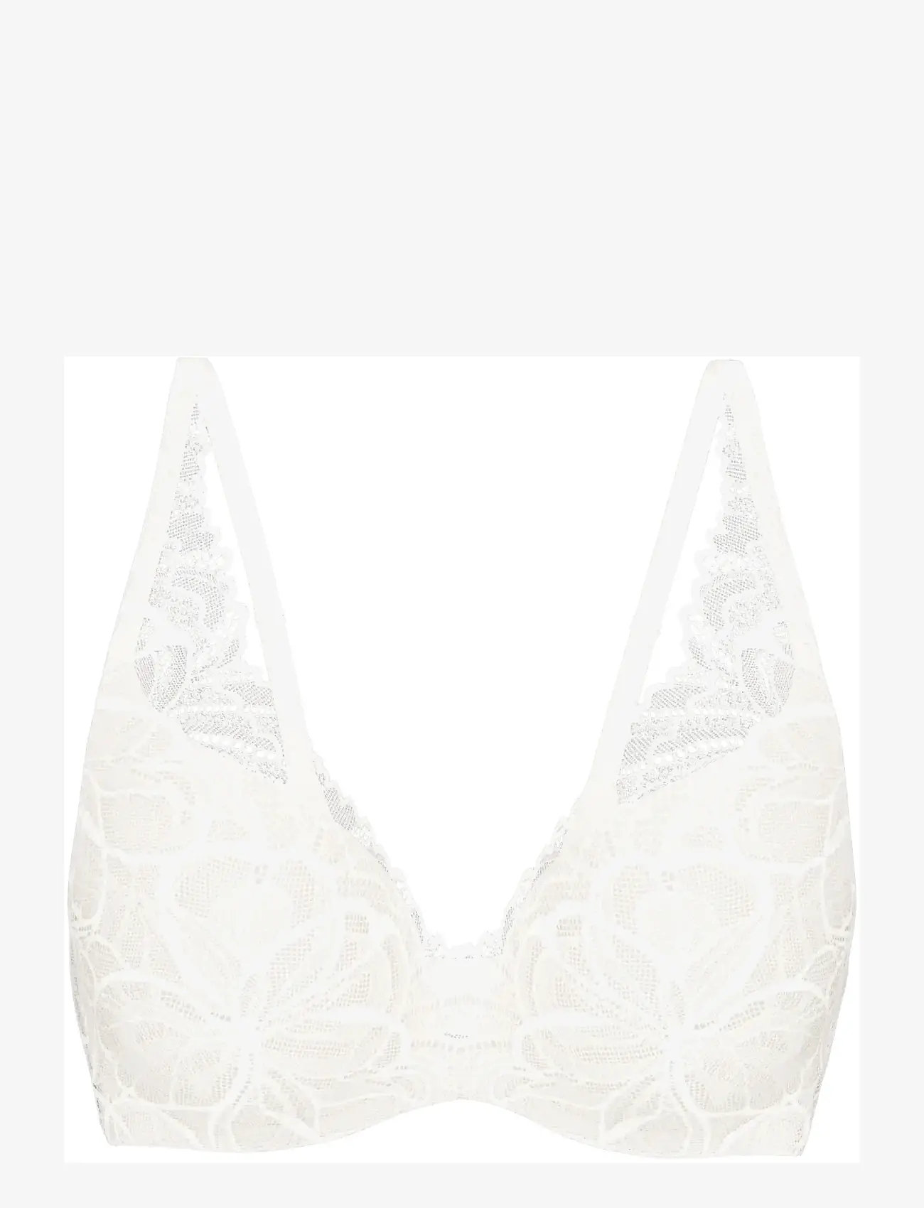 Triumph - Body Make-Up Illusion Lace WP - full cup bras - ecru white - 1