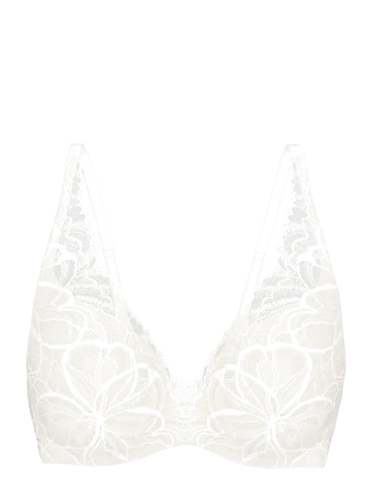 Triumph - Body Make-Up Illusion Lace WP - helkupa bh:ar - ecru white - 1