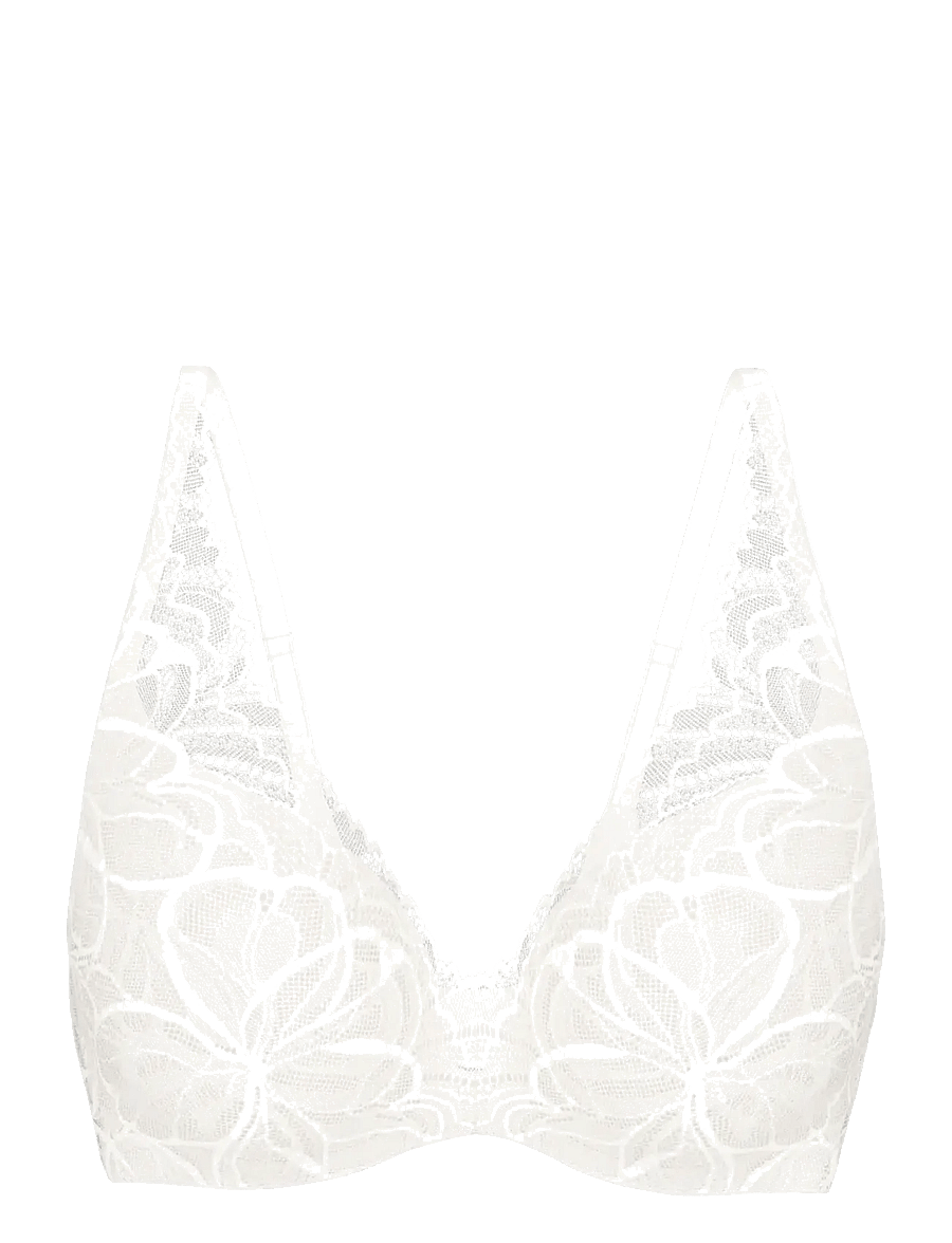 Triumph - Body Make-Up Illusion Lace WP - helkupa bh:ar - ecru white - 1