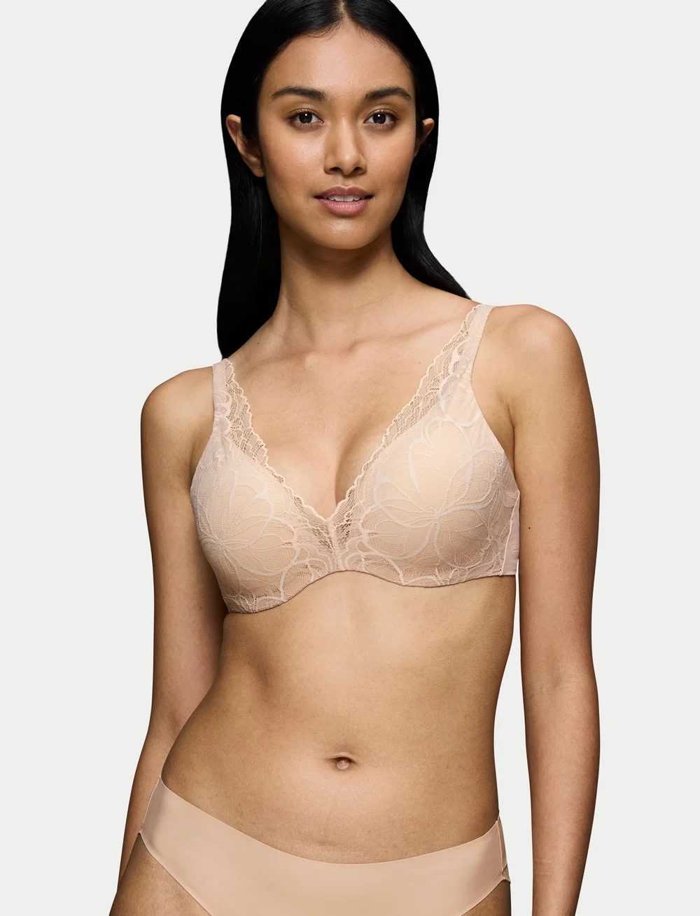 Triumph - Body Make-Up Illusion Lace WP - bügellose bhs - nude beige - 0