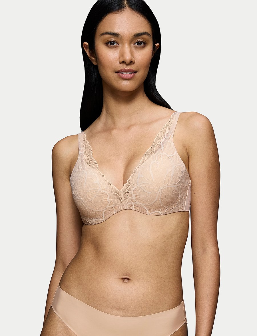 Triumph - Body Make-Up Illusion Lace WP - helkupa bh:ar - nude beige - 0
