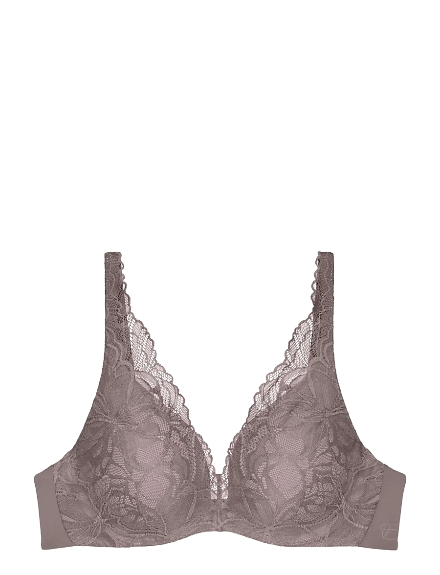 Triumph - Body Make-Up Illusion Lace WP - push up bh'er - pigeon grey - 1