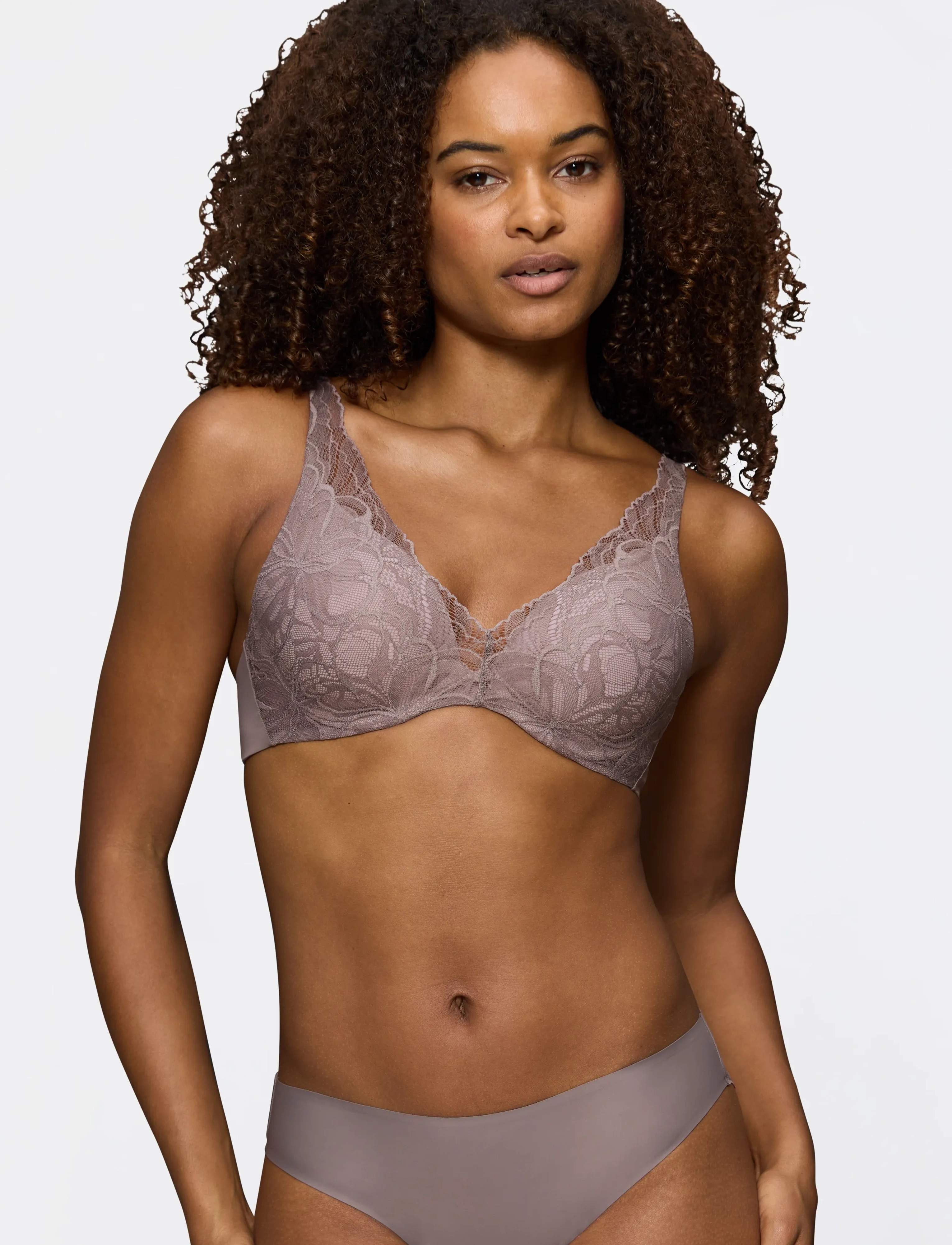 Triumph Body Make-Up Illusion Lace WP - Underkläder - PIGEON GREY / grey