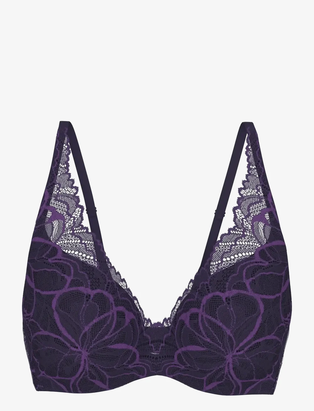 Triumph - Body Make-Up Illusion Lace WP - traadiga rinnahoidjad - prussian blue - 1