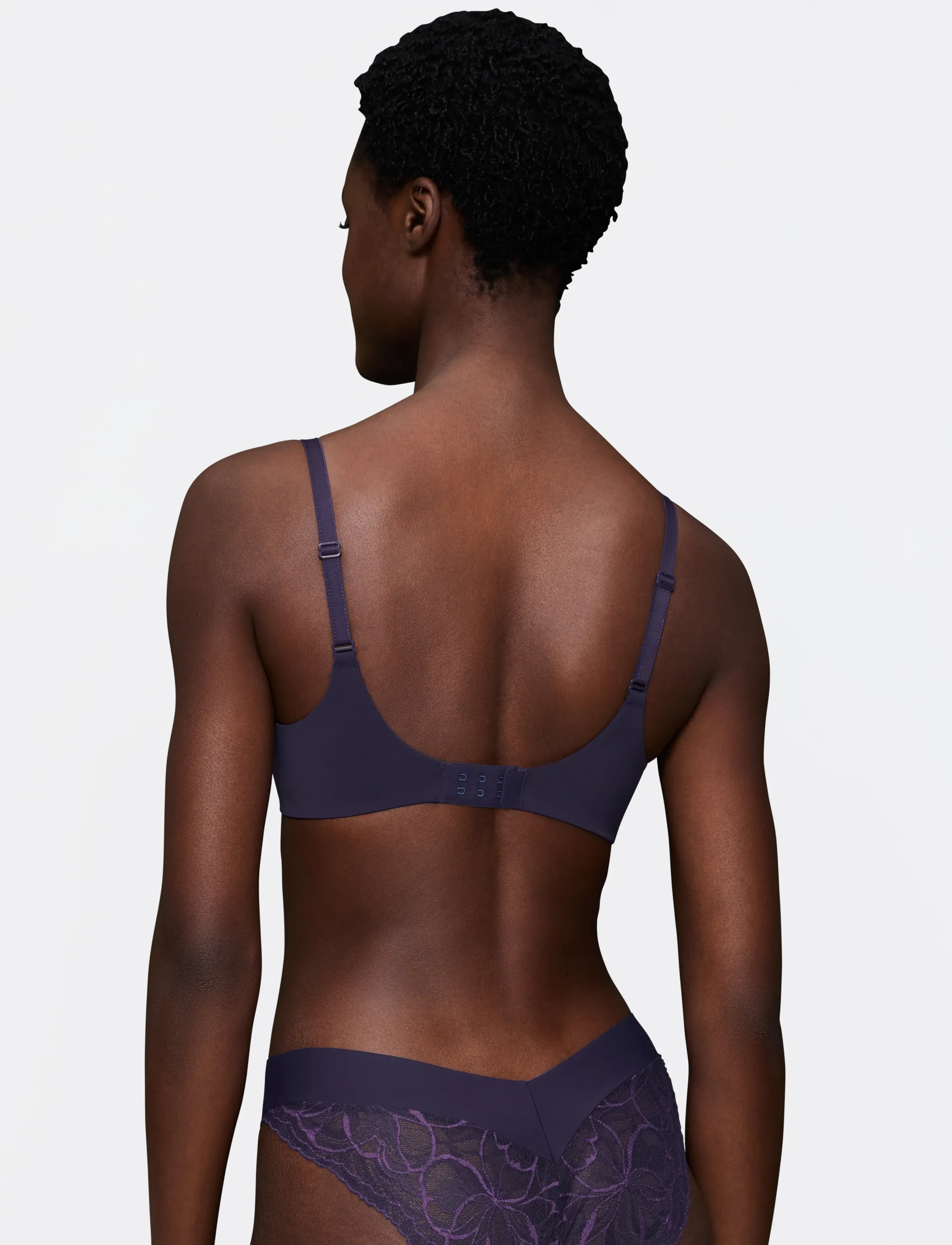 Triumph - Body Make-Up Illusion Lace WP - push up bh'er - prussian blue - 2
