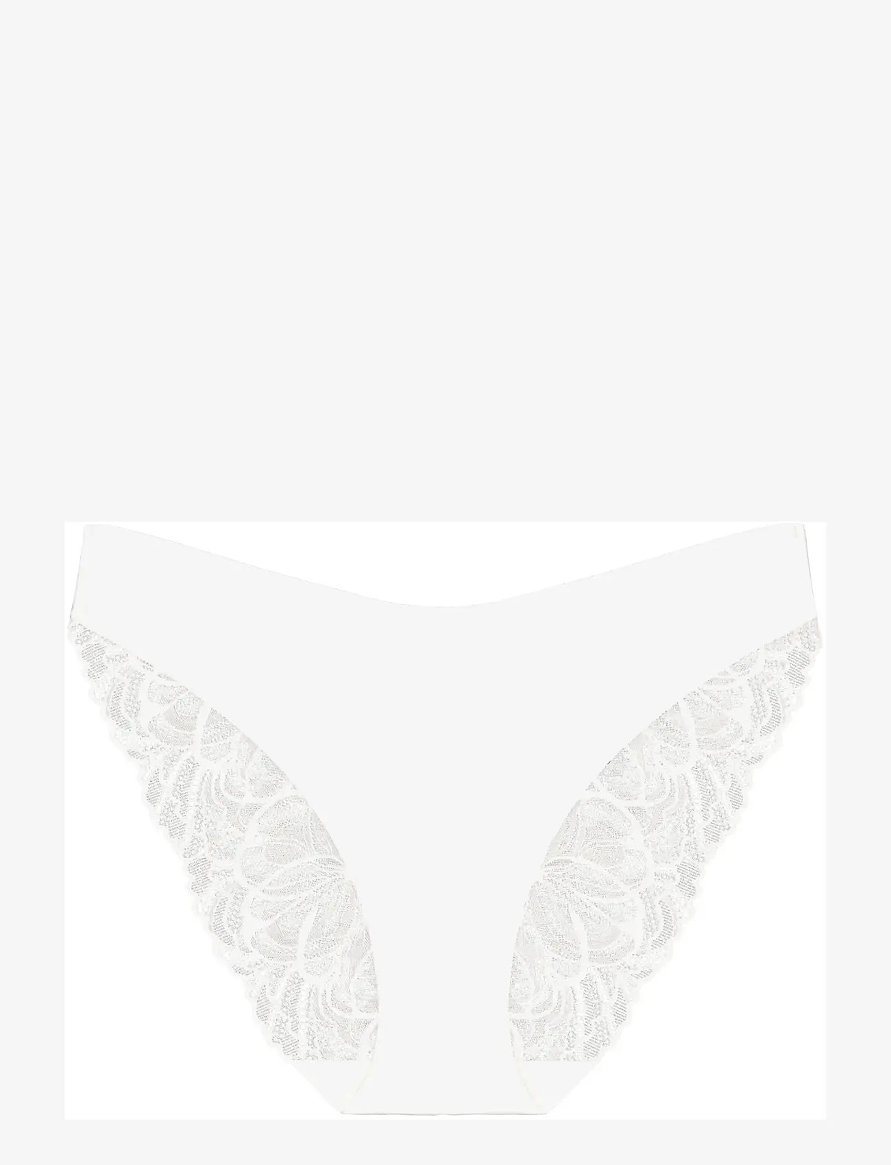 Triumph - Body Make-Up Illusion Lace Highleg - slips - ecru white - 1