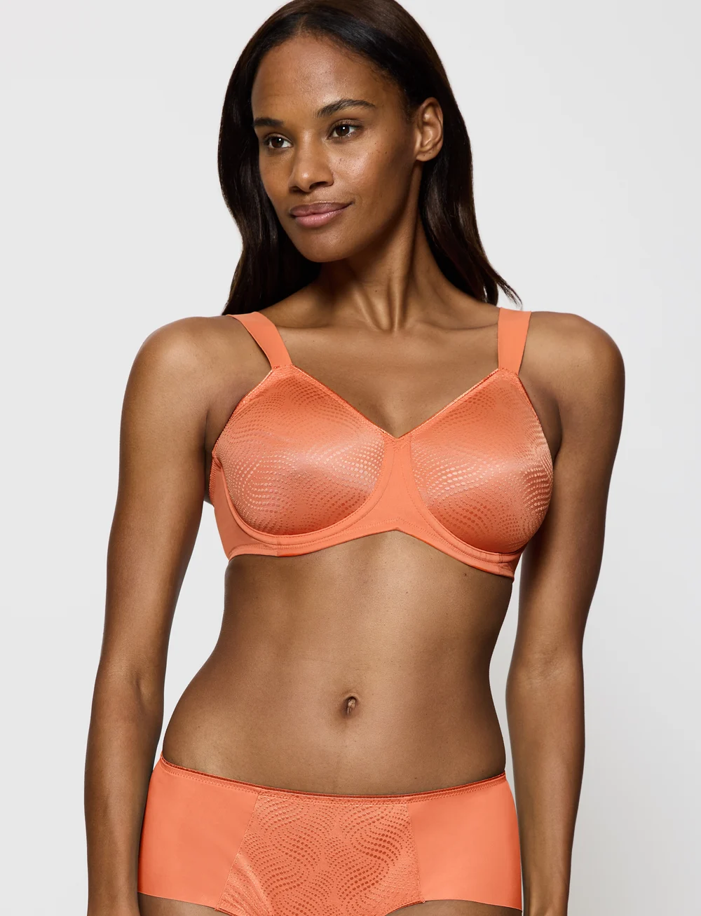 Triumph - Essential Minimizer T W X - bügellose bhs - apricot brandy - 0