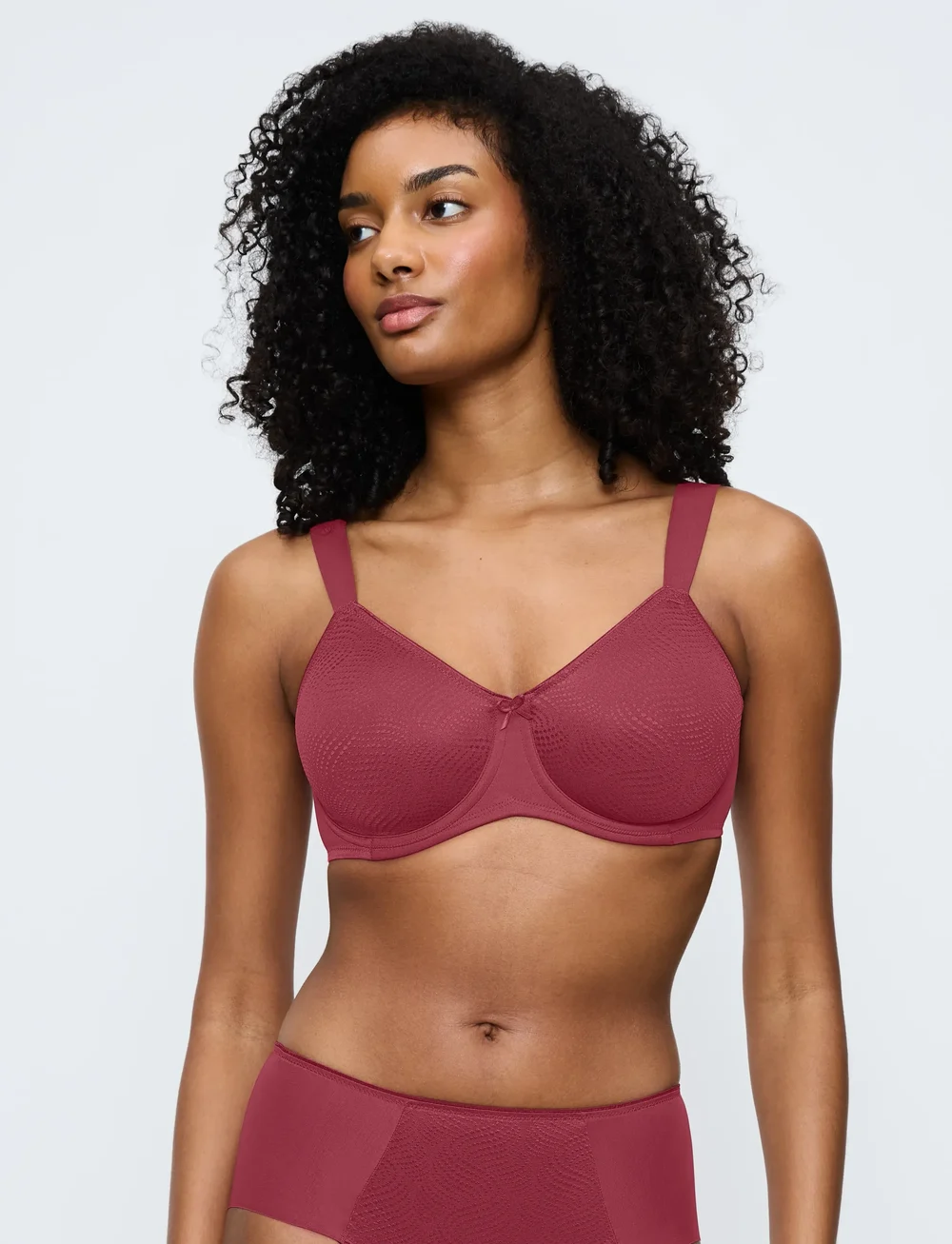 Triumph - Essential Minimizer T W X - fuldskåls bh'er - sweet marsala - 0