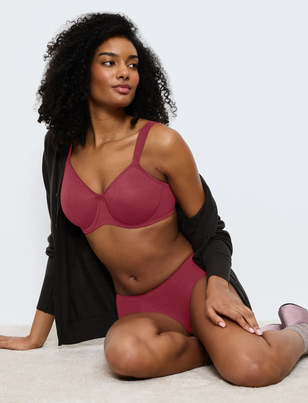 Triumph - Essential Minimizer T W X - fuldskåls bh'er - sweet marsala - 4