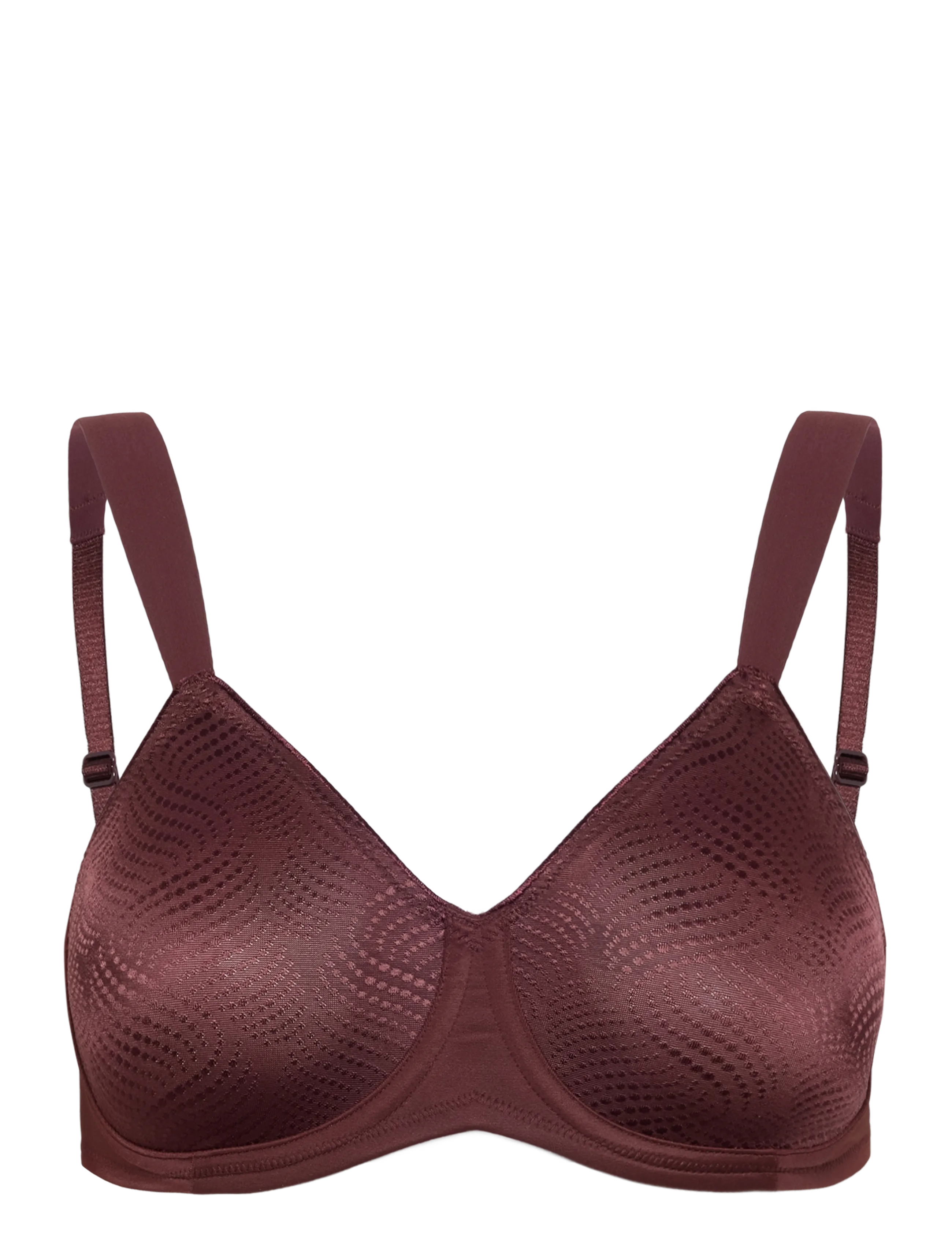 Triumph Essential Minimizer T W X - T-shirt BH'er - VELVET CHOCOLATE / brown