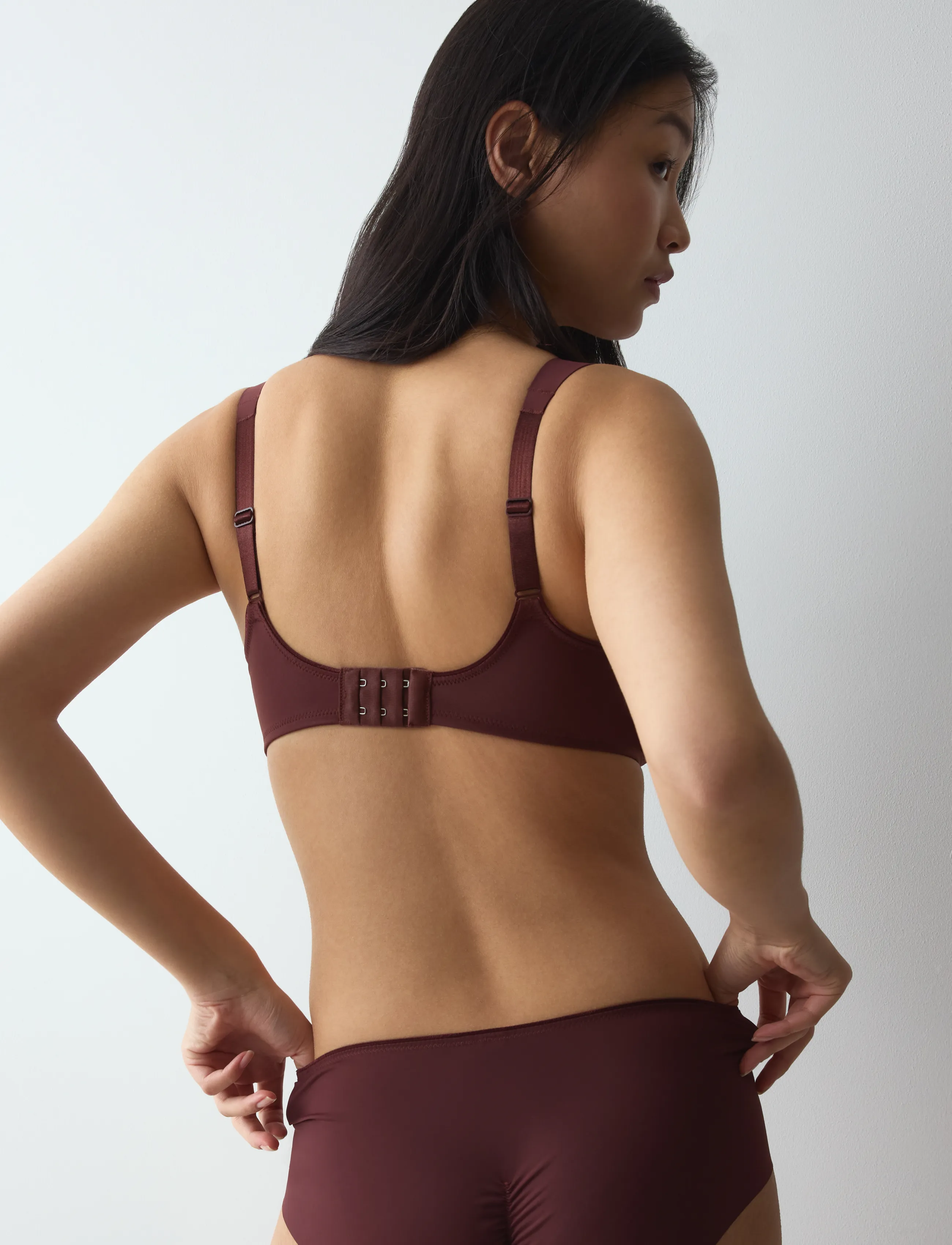Triumph - Essential Minimizer T W X - tugikaartega rinnahoidjad - velvet chocolate - 3