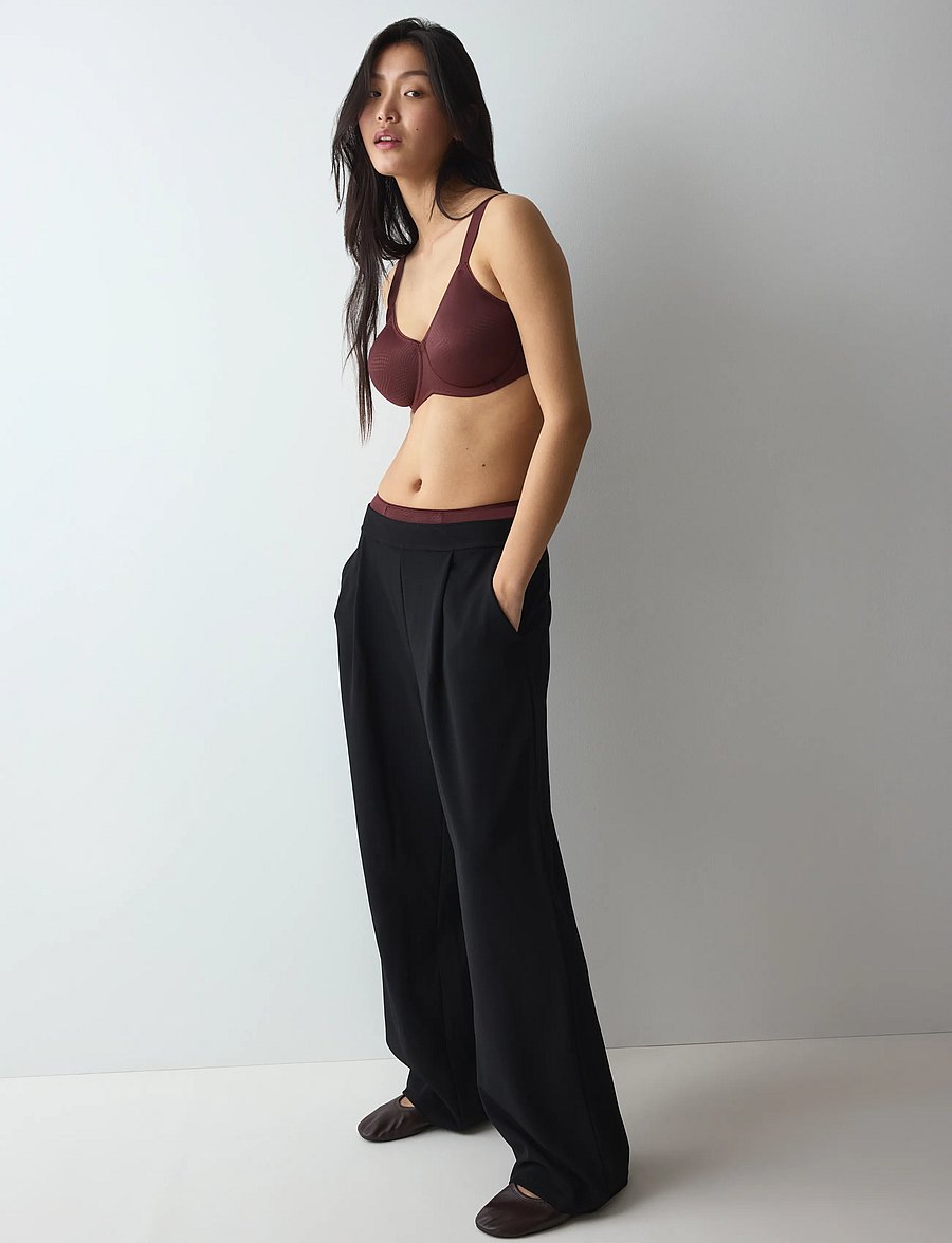 Triumph - Essential Minimizer T W X - tugikaartega rinnahoidjad - velvet chocolate - 5
