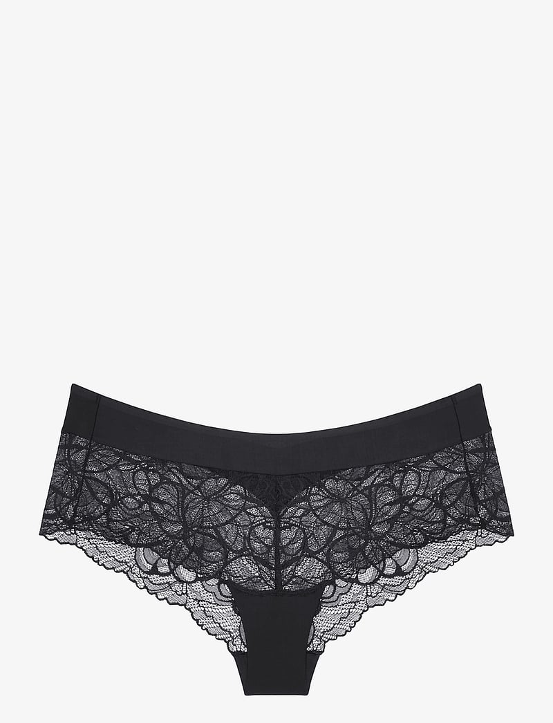 Triumph - Body Make-Up Illusion Lace Shorty - brazilian slips - black - 1