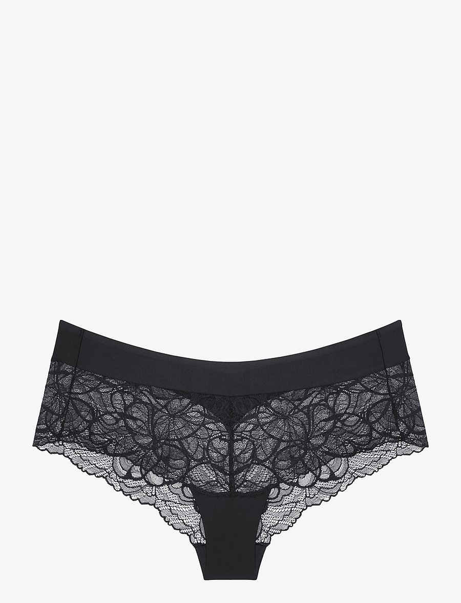 Triumph - Body Make-Up Illusion Lace Shorty - brasiilia lõinega aluspüksid - black - 1