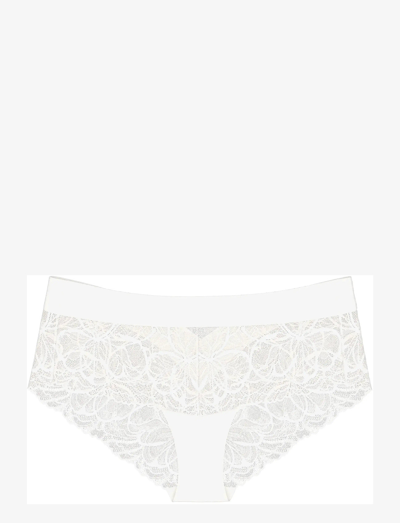 Triumph - Body Make-Up Illusion Lace Shorty - brazilian panties - ecru white - 1