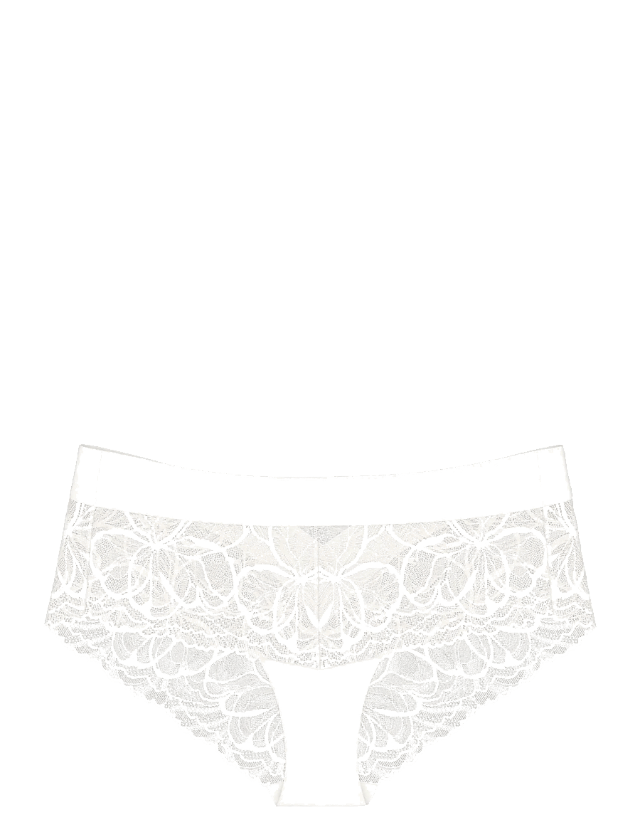 Triumph - Body Make-Up Illusion Lace Shorty - brazilian trosor - ecru white - 1