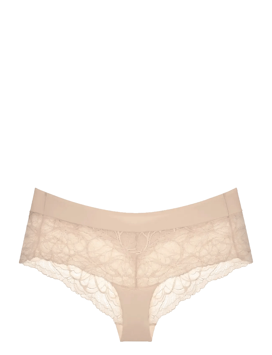 Triumph - Body Make-Up Illusion Lace Shorty - brazilian-alushousut - nude beige - 1