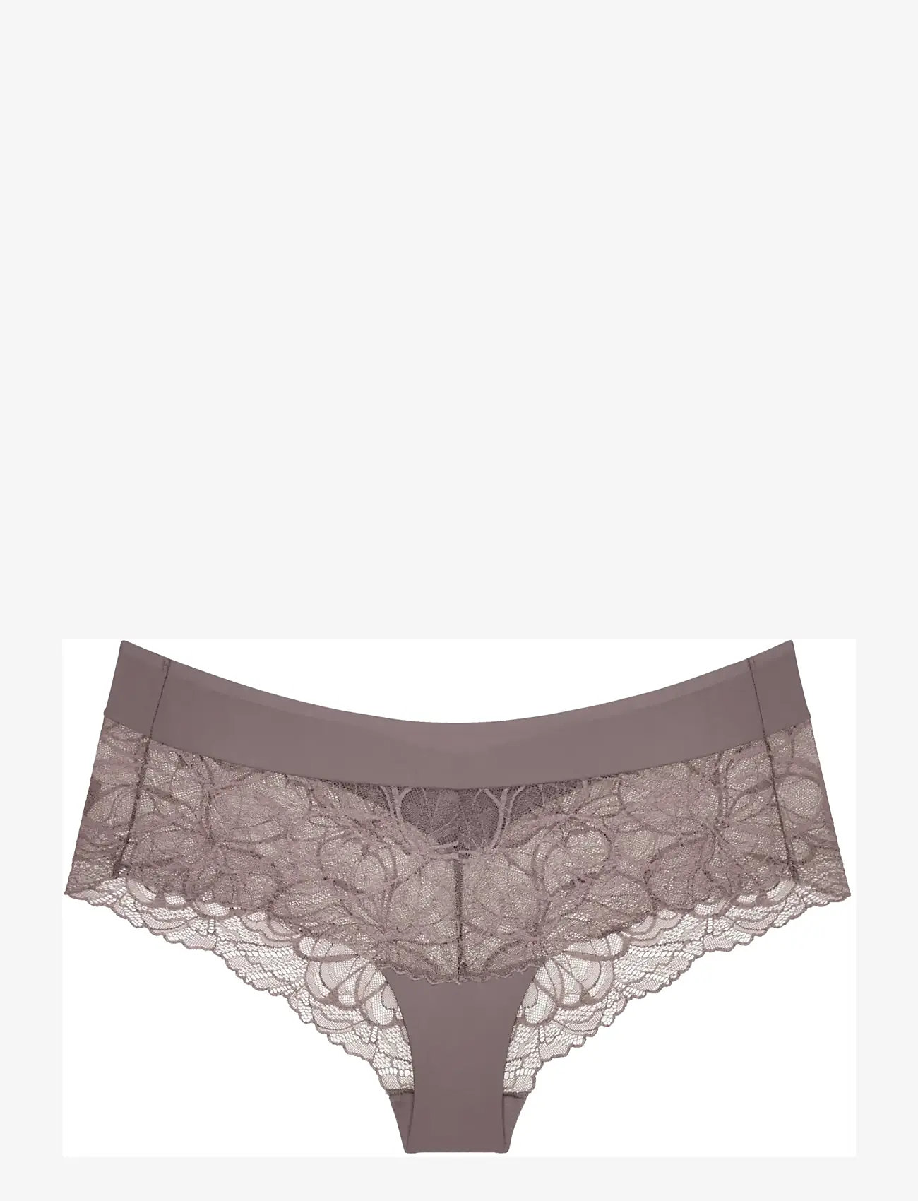 Triumph - Body Make-Up Illusion Lace Shorty - brazilian trosor - pigeon grey - 1