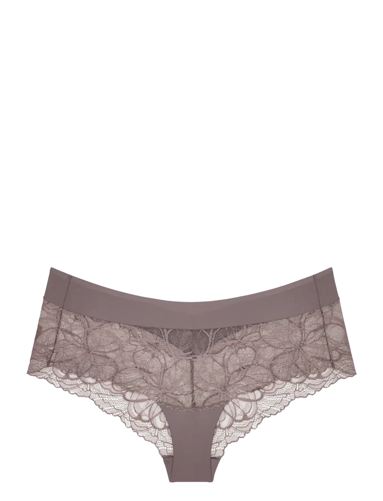 Triumph - Body Make-Up Illusion Lace Shorty - laveste priser - pigeon grey - 1