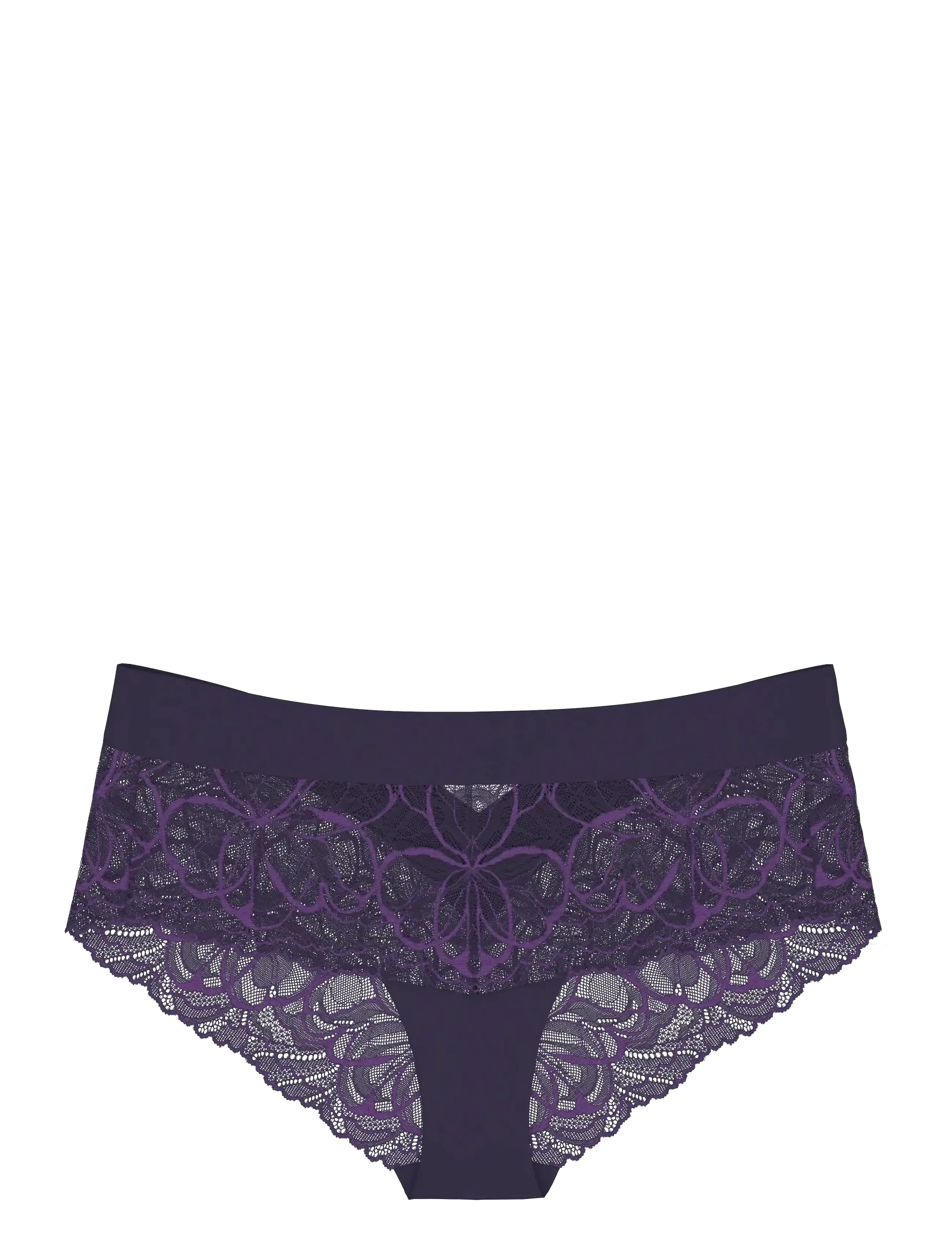 Triumph Body Make-Up Illusion Lace Shorty - Bielizna - PRUSSIAN BLUE / purple