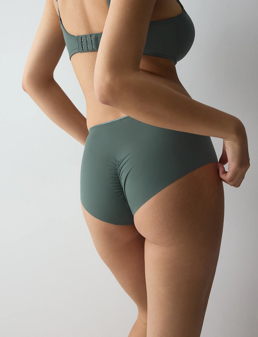 Triumph - Essential Minimizer T Hipster X - hipsterid ja bokserid - smoky green - 3