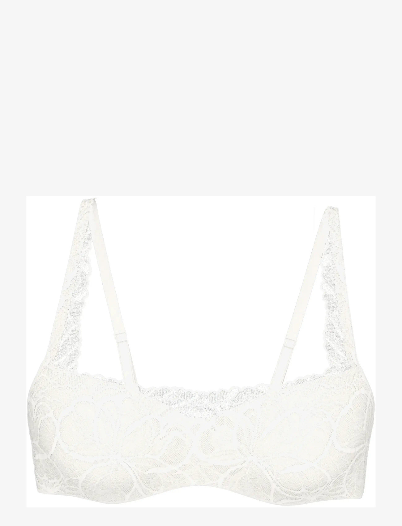 Triumph - Body Make-Up Illusion Lace Balconette - balconette-rinnahoidjad - ecru white - 1