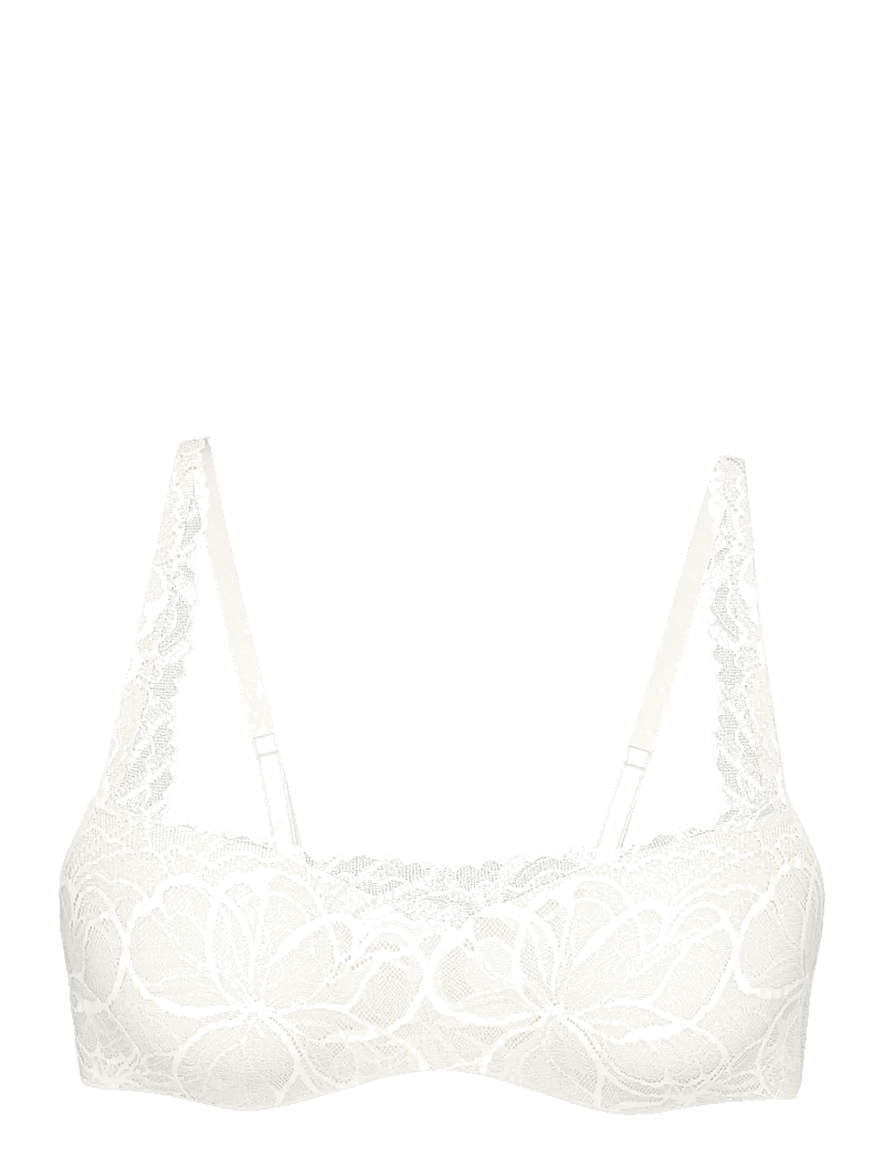 Triumph - Body Make-Up Illusion Lace Balconette - balconette-rinnahoidjad - ecru white - 1