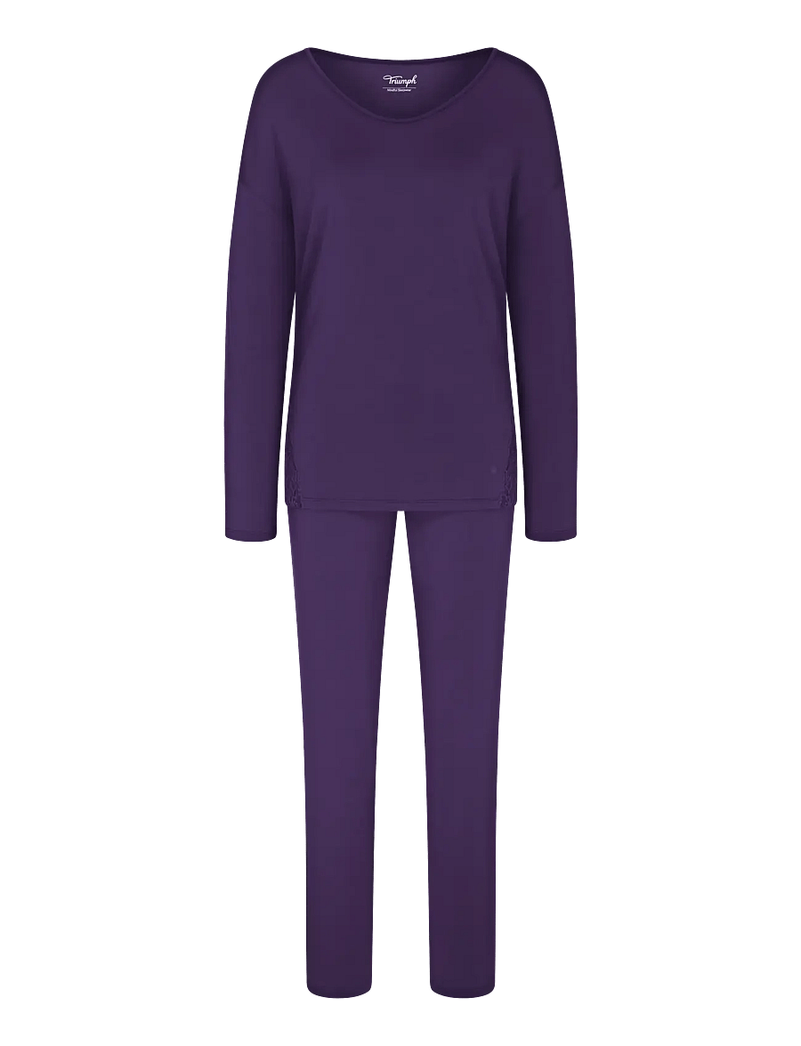 Triumph - Timeless Sensuality PK LSL - pyjamas - royal purple - 1