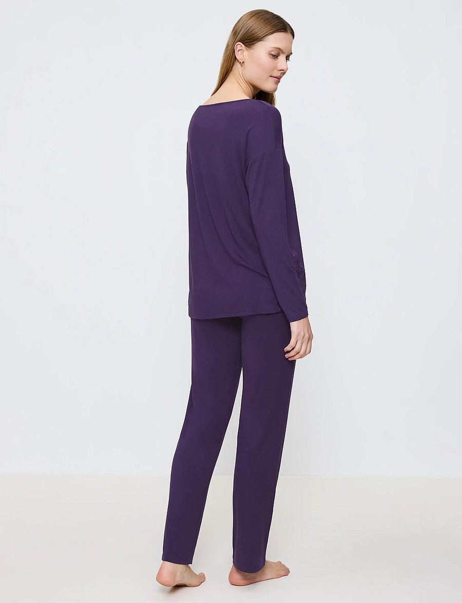Triumph - Timeless Sensuality PK LSL - pyjamas - royal purple - 2