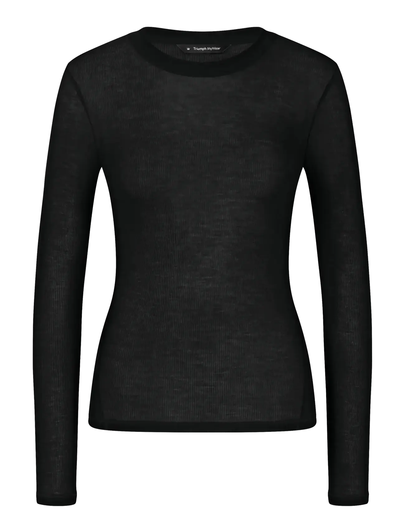 Triumph - Beauty Layers TOP LSL Crew Neck - black - 1