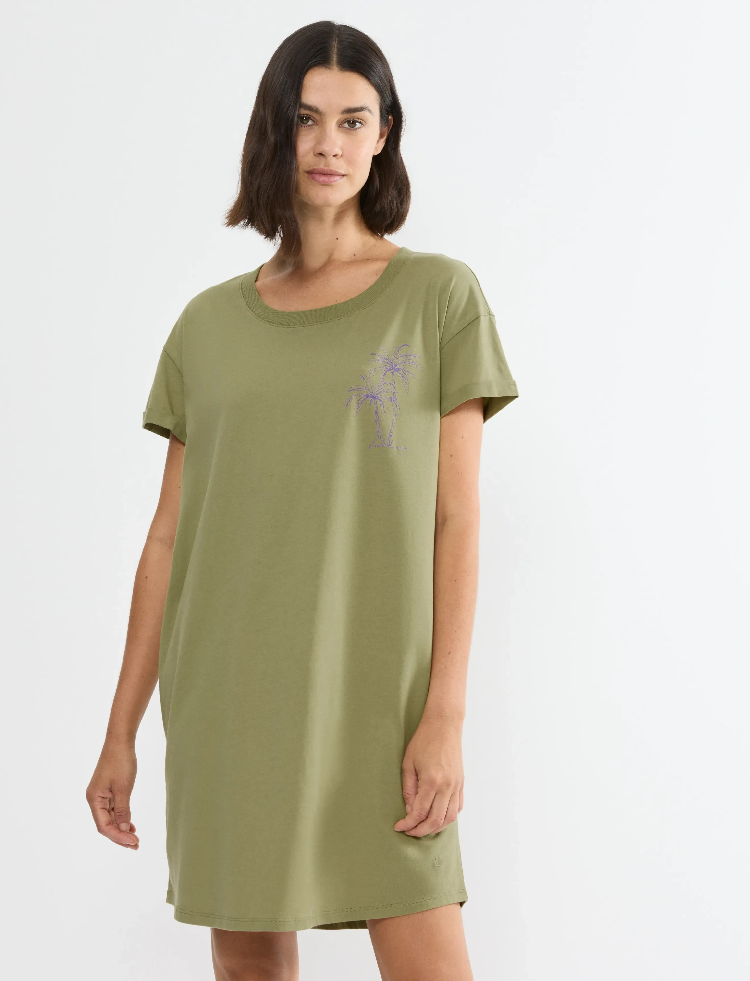 Triumph Nightdresses NDK X - Bielizna - OLIVE GOLD / khaki/green