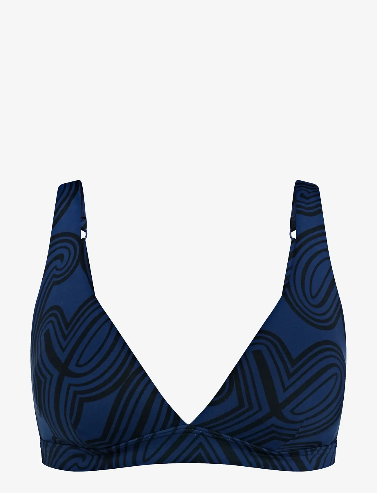 Triumph - Flex Smart Summer P Plunge pt - triangle bikinis - blue - dark combination - 1