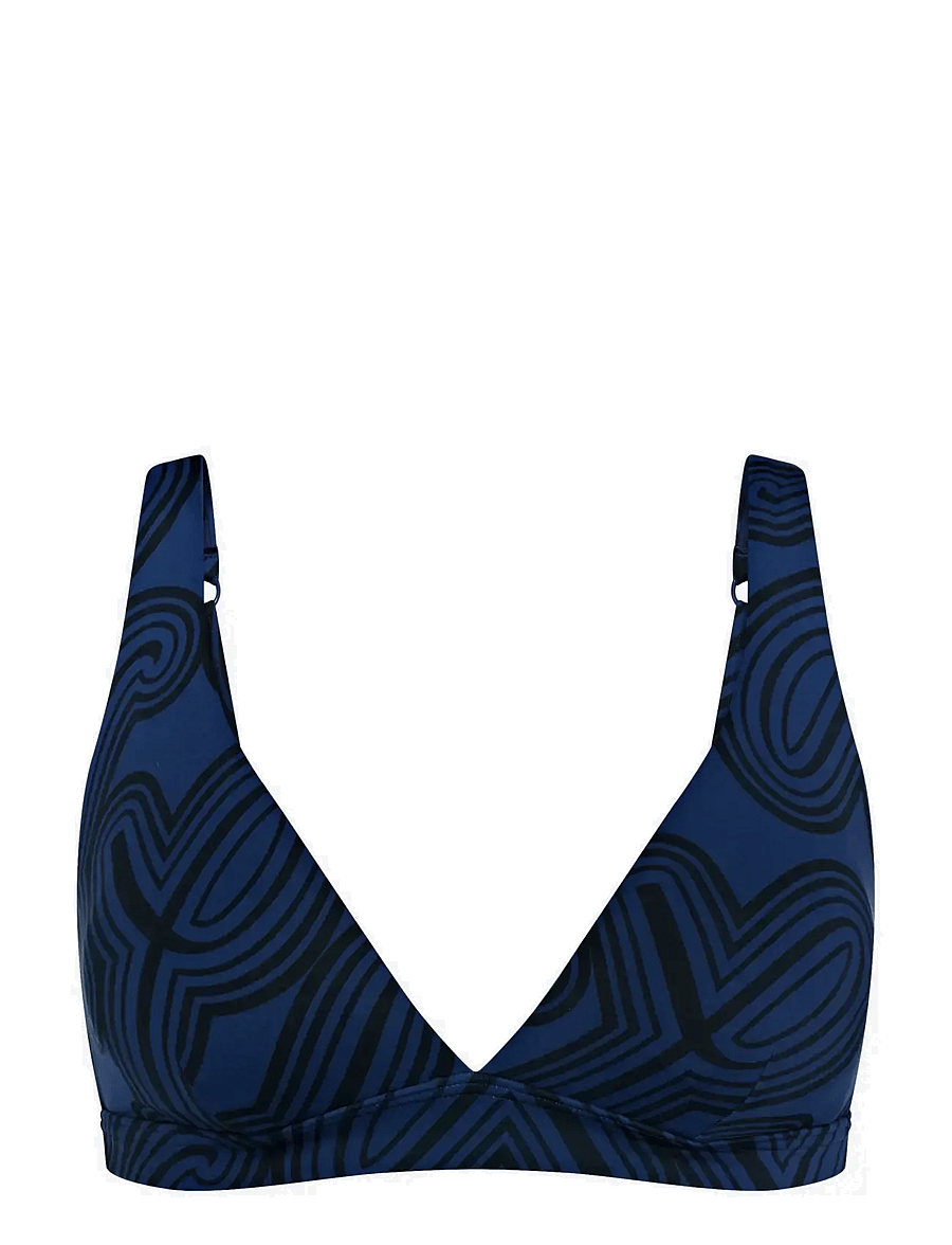 Triumph - Flex Smart Summer P Plunge pt - kolmiobikinit - blue - dark combination - 1