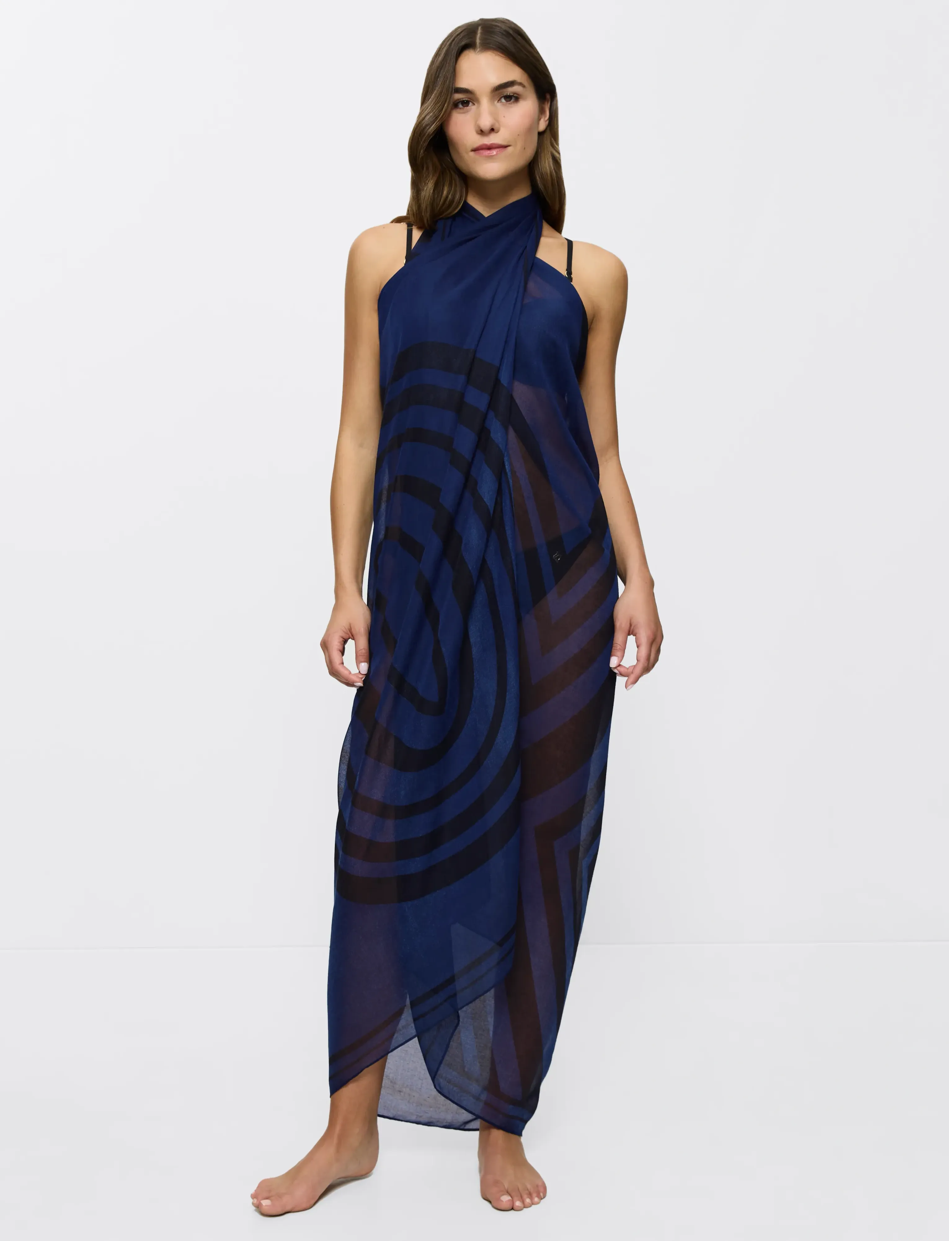 Triumph - Beach MyWear Pareo - rannariided - blue combination - 4