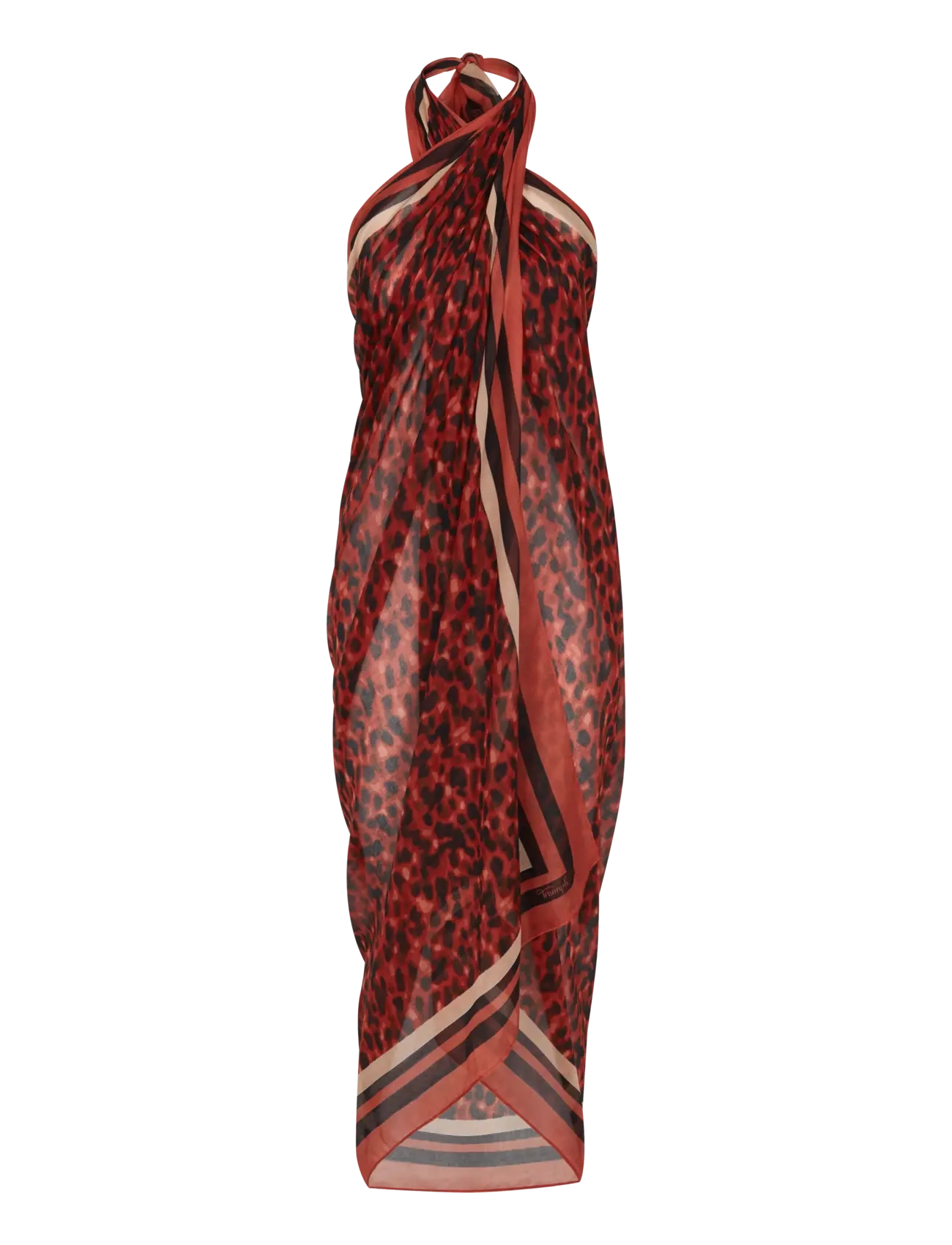 Triumph Beach MyWear Pareo - Kleidung - BROWN COMBINATION / multi