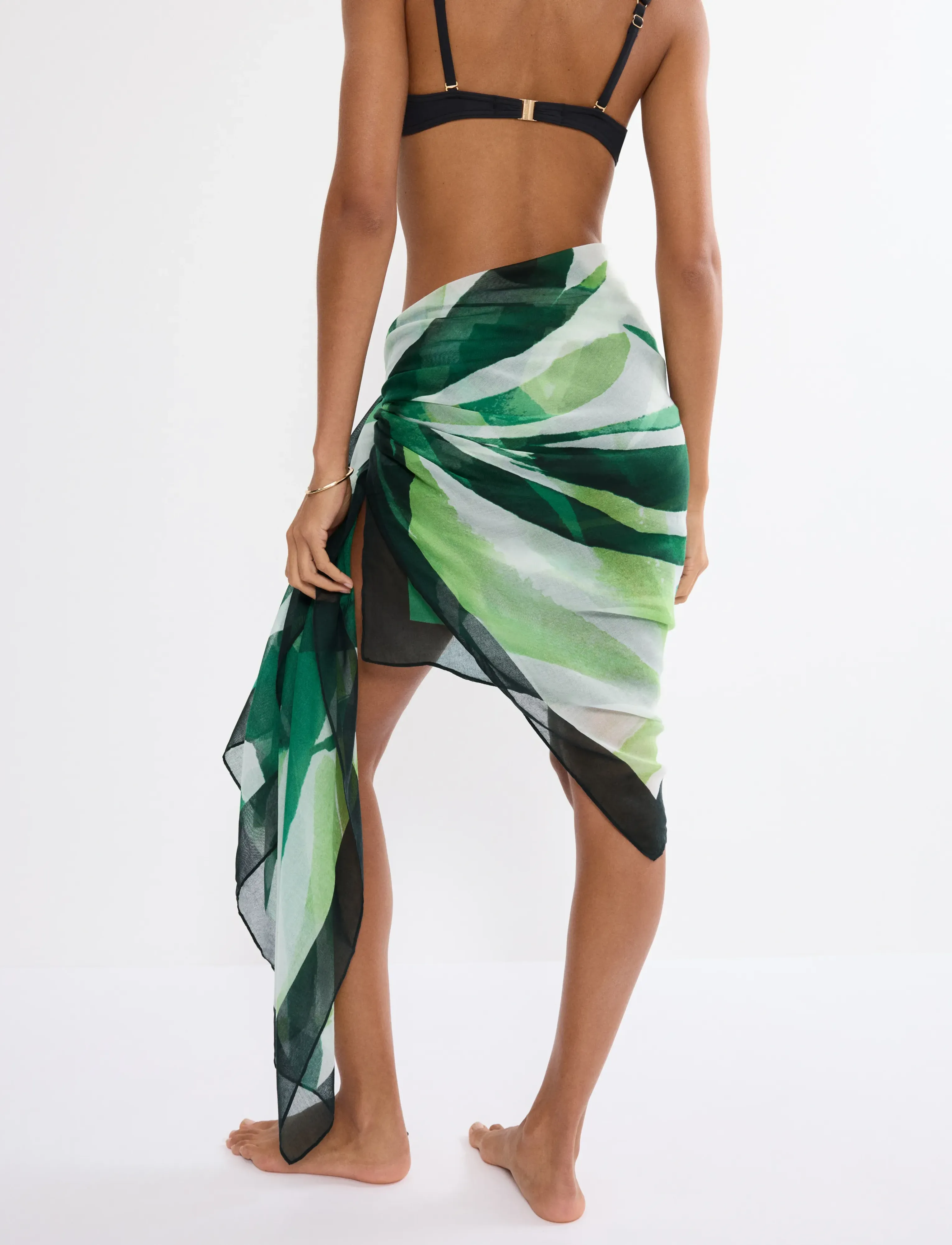 Triumph - Beach MyWear Pareo - beachwear - green combination - 2