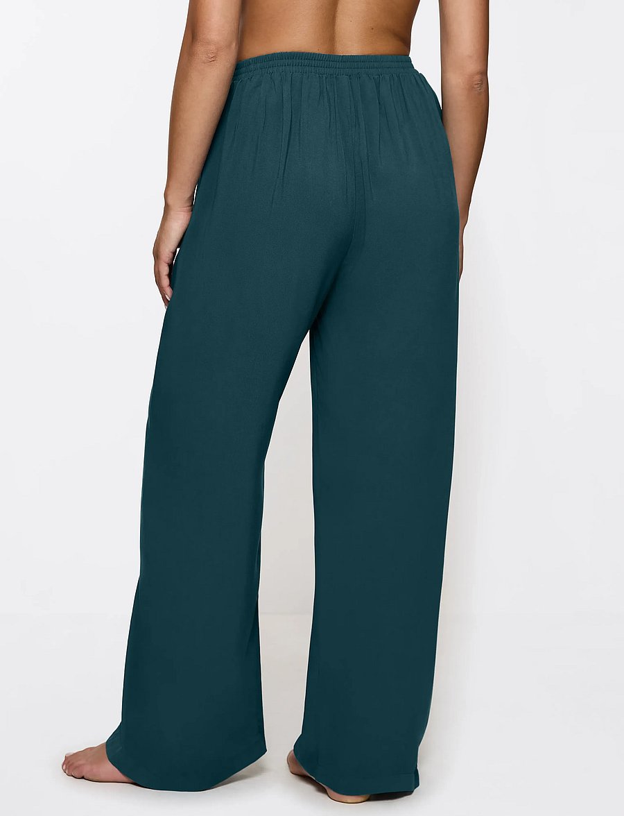 Triumph - Beach MyWear Pareo Trousers 01 - wide leg trousers - secret lagoon - 2