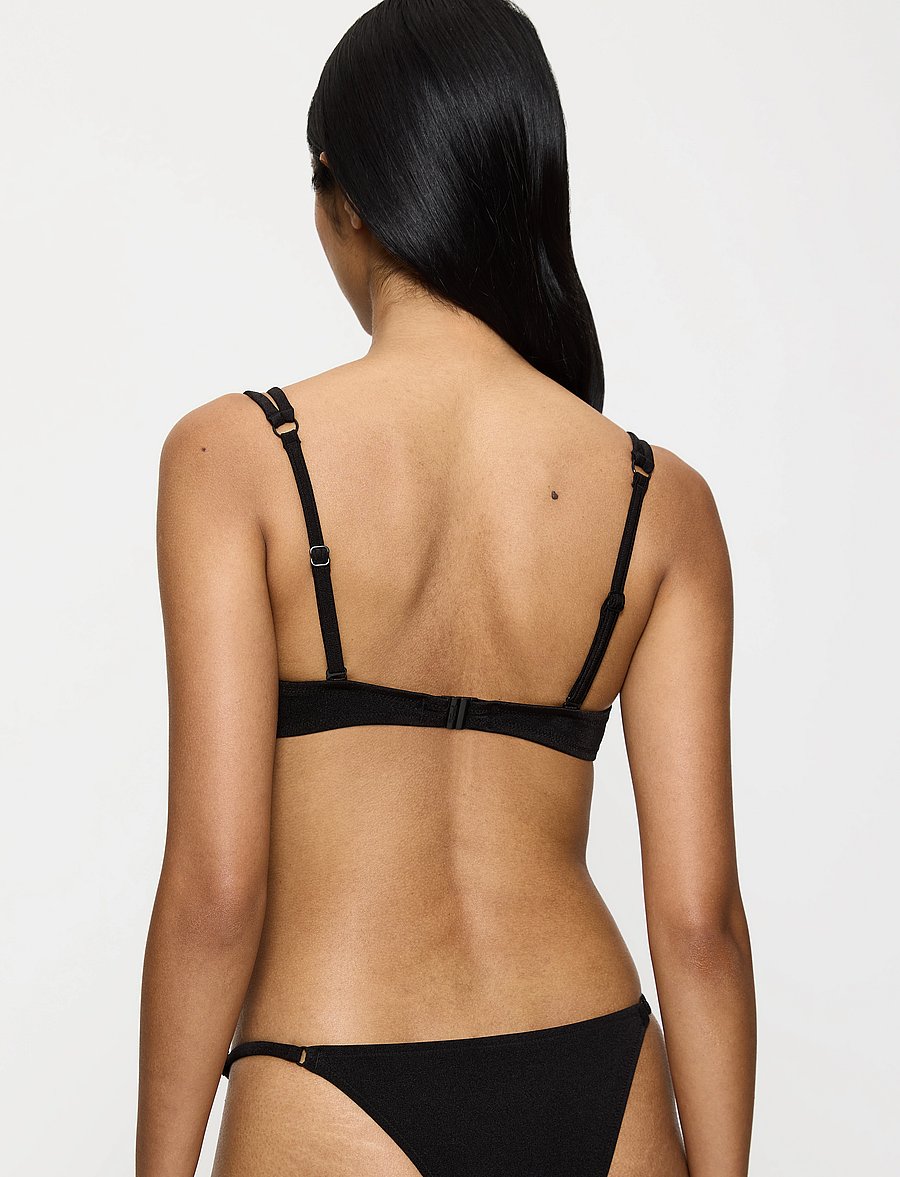 Triumph - Midnight Swim W - bikini augšiņa ar lencēm - black - 2