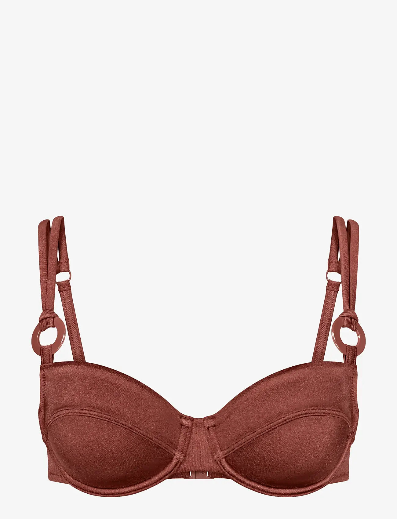 Triumph - Midnight Swim W - bikini-oberteile mit bügel - burnt henna - 1