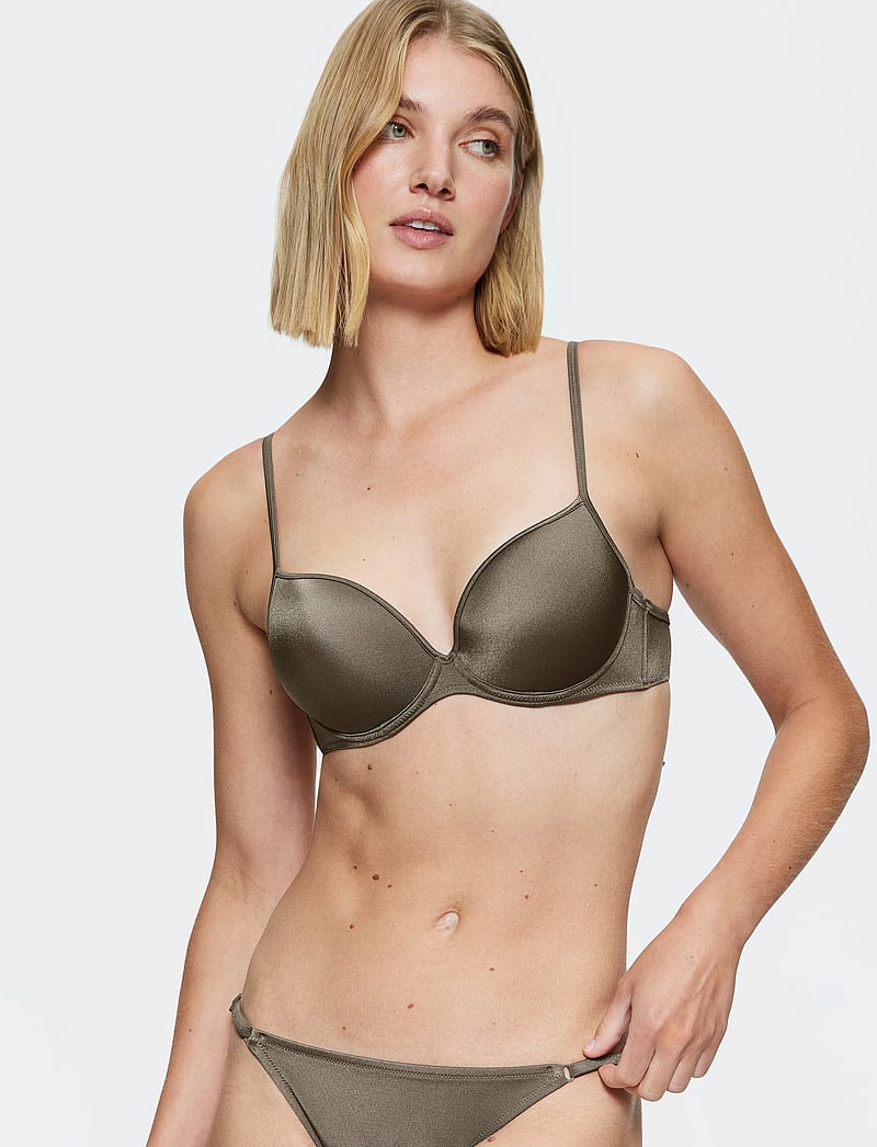 Triumph - Midnight Swim WHU - push-up-bikini-oberteile - havanna - 0