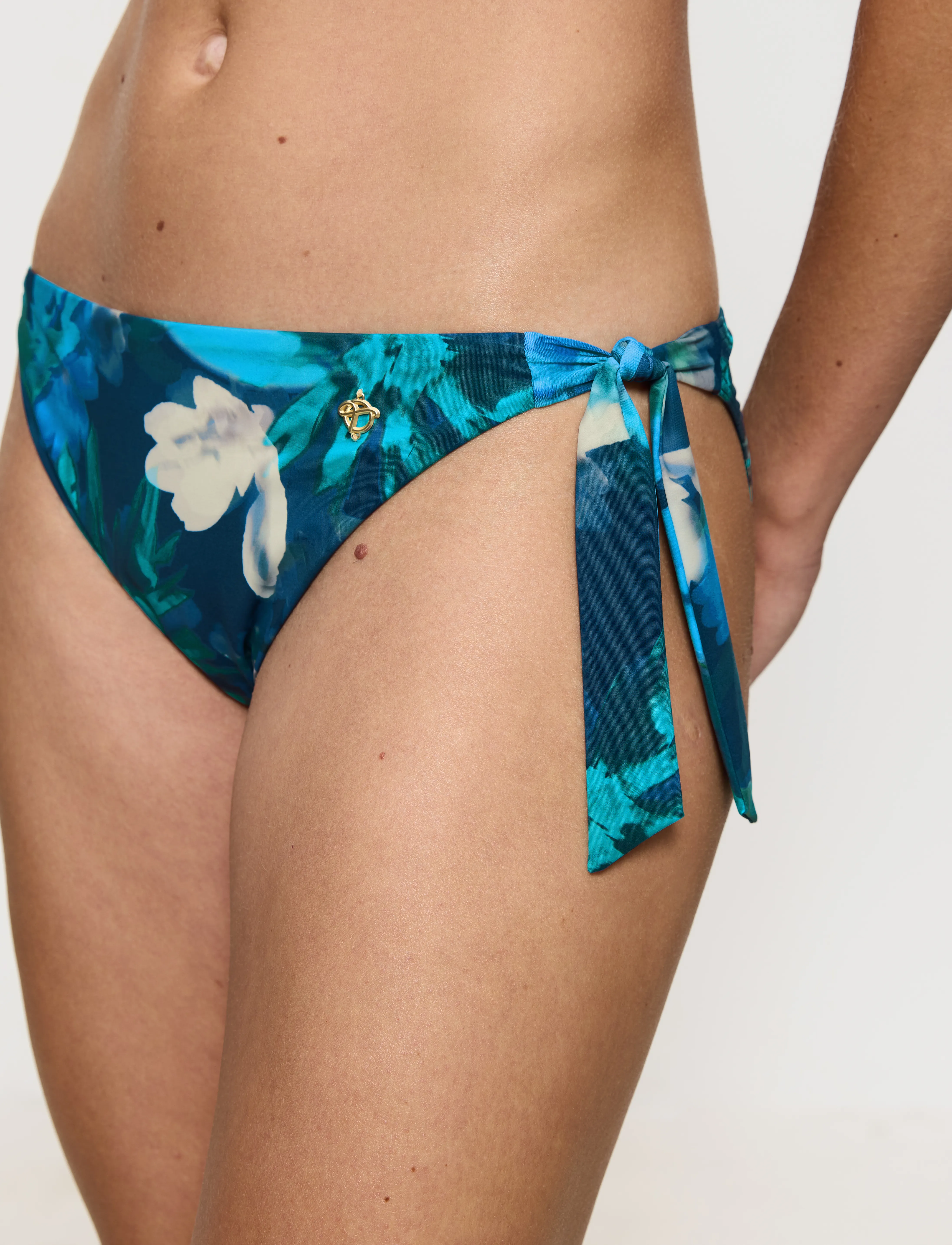 Triumph - Summer Fleur Tai - küljele seotavad bikiinid - turquoise - dark combination - 4