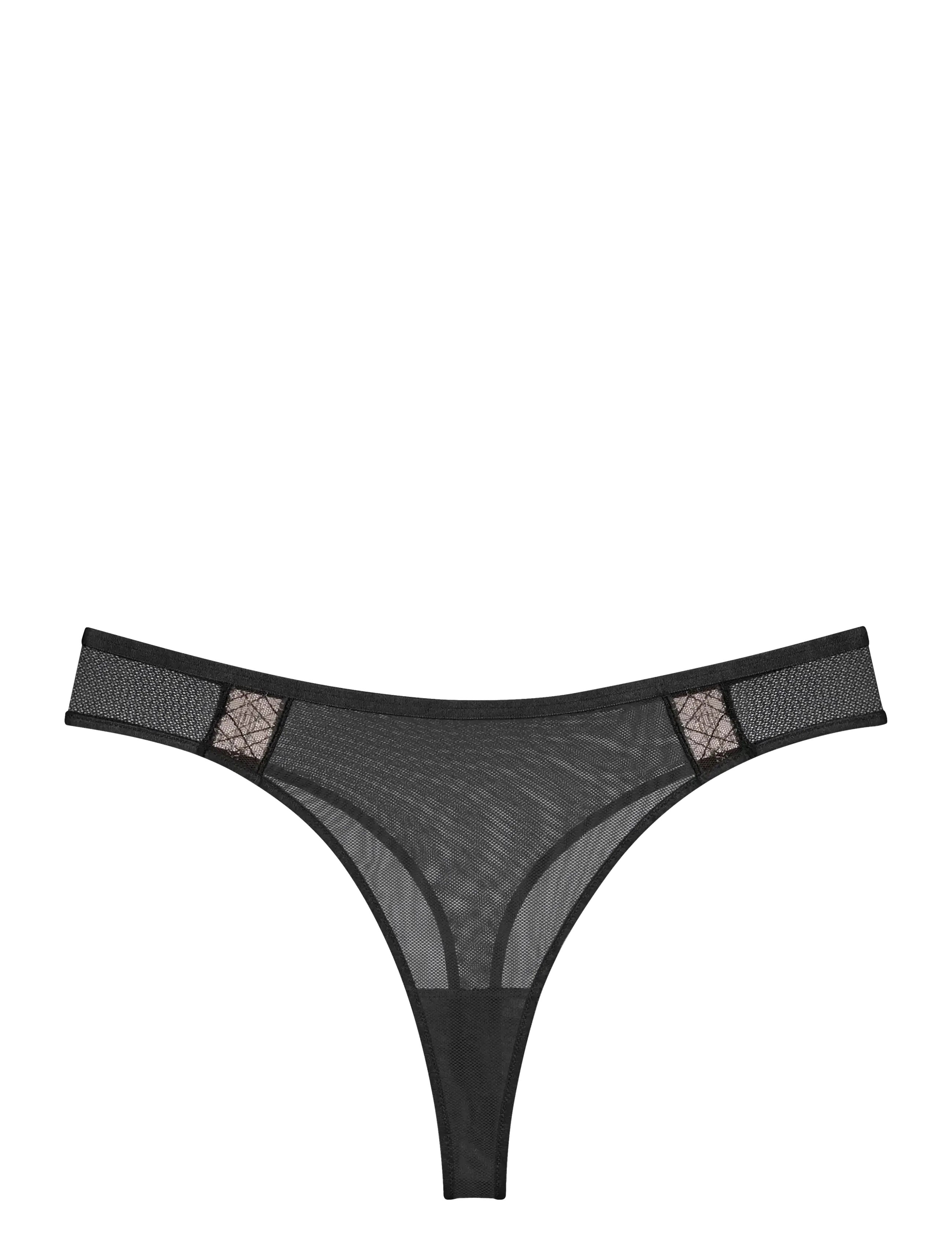TRIUMPH Palina Cosmic Heartbeat String Schwarz - 44 - Damen